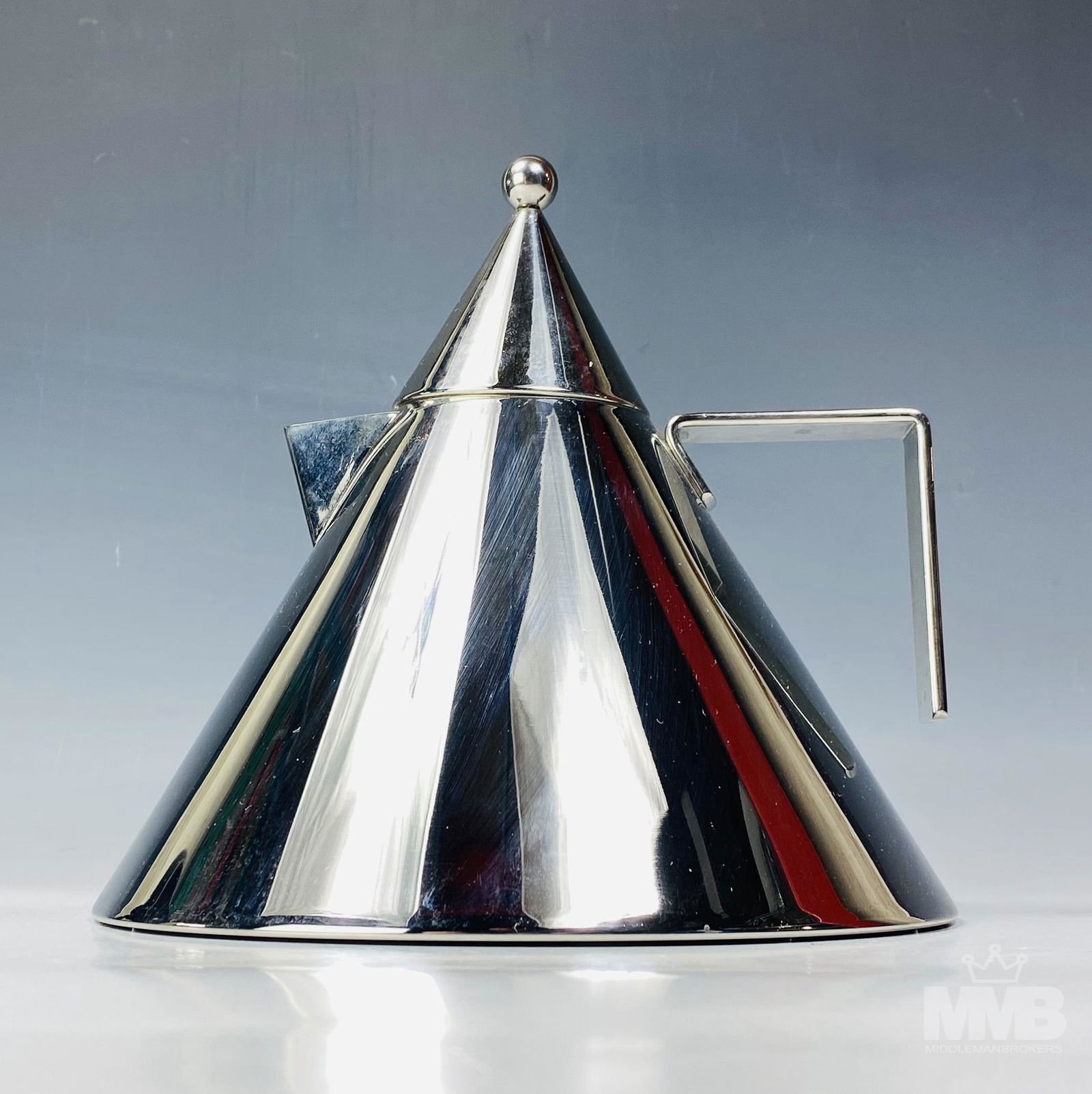 Alessi II Conico Modernist Stainless 9" Tea Kettle (1 of 6)