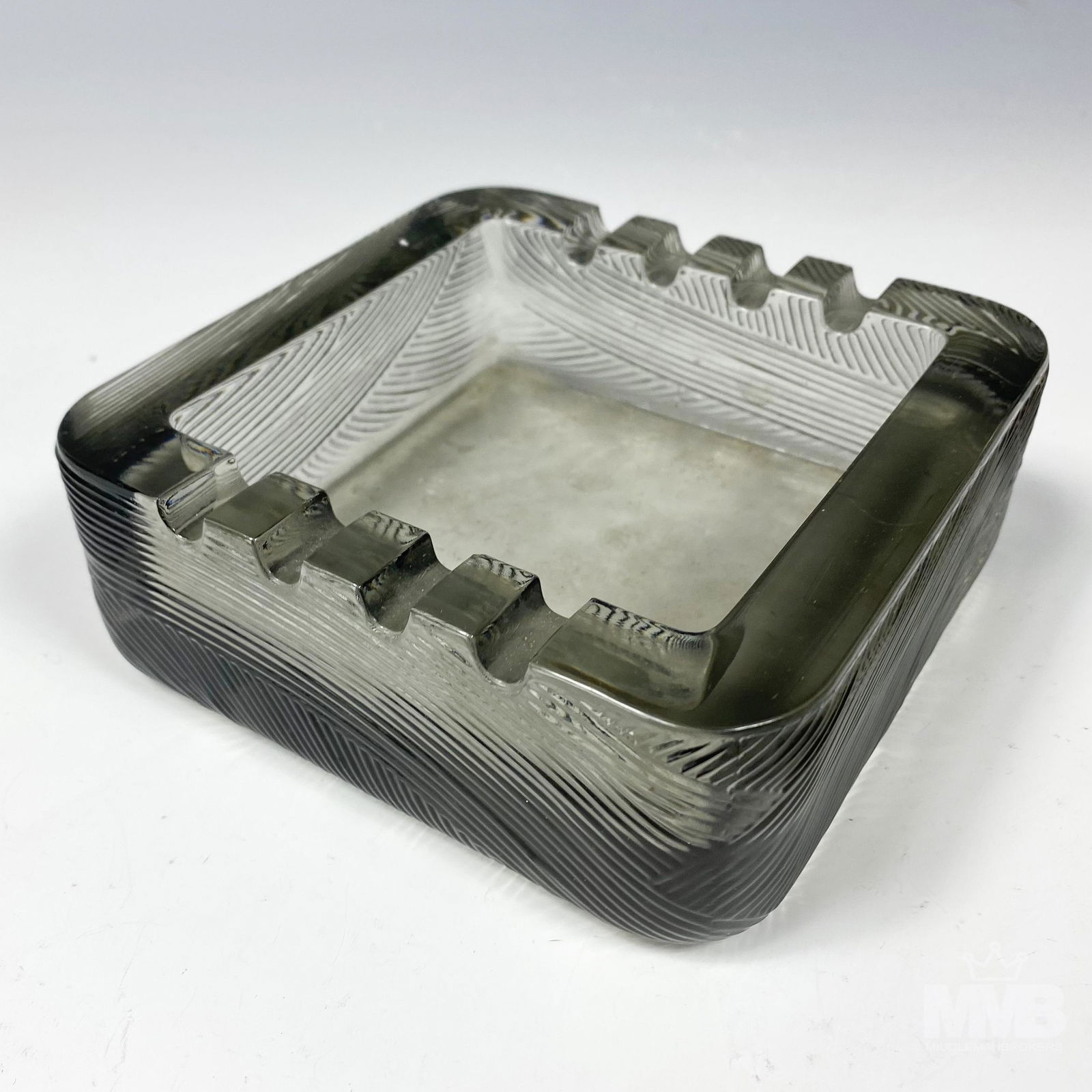Arnolfo Di Cambio Art Deco Designer Glass Ashtray (1 of 6)
