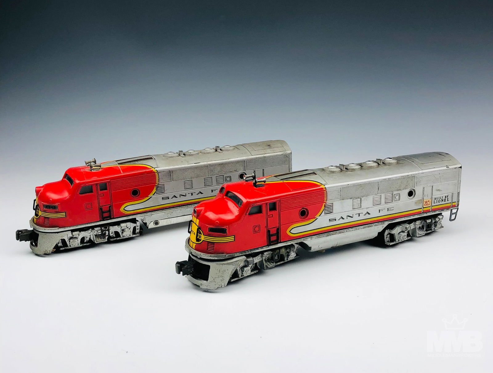 Lionel Santa Fe GM Diesel Train Locomotive Set 2 (1 of 6)