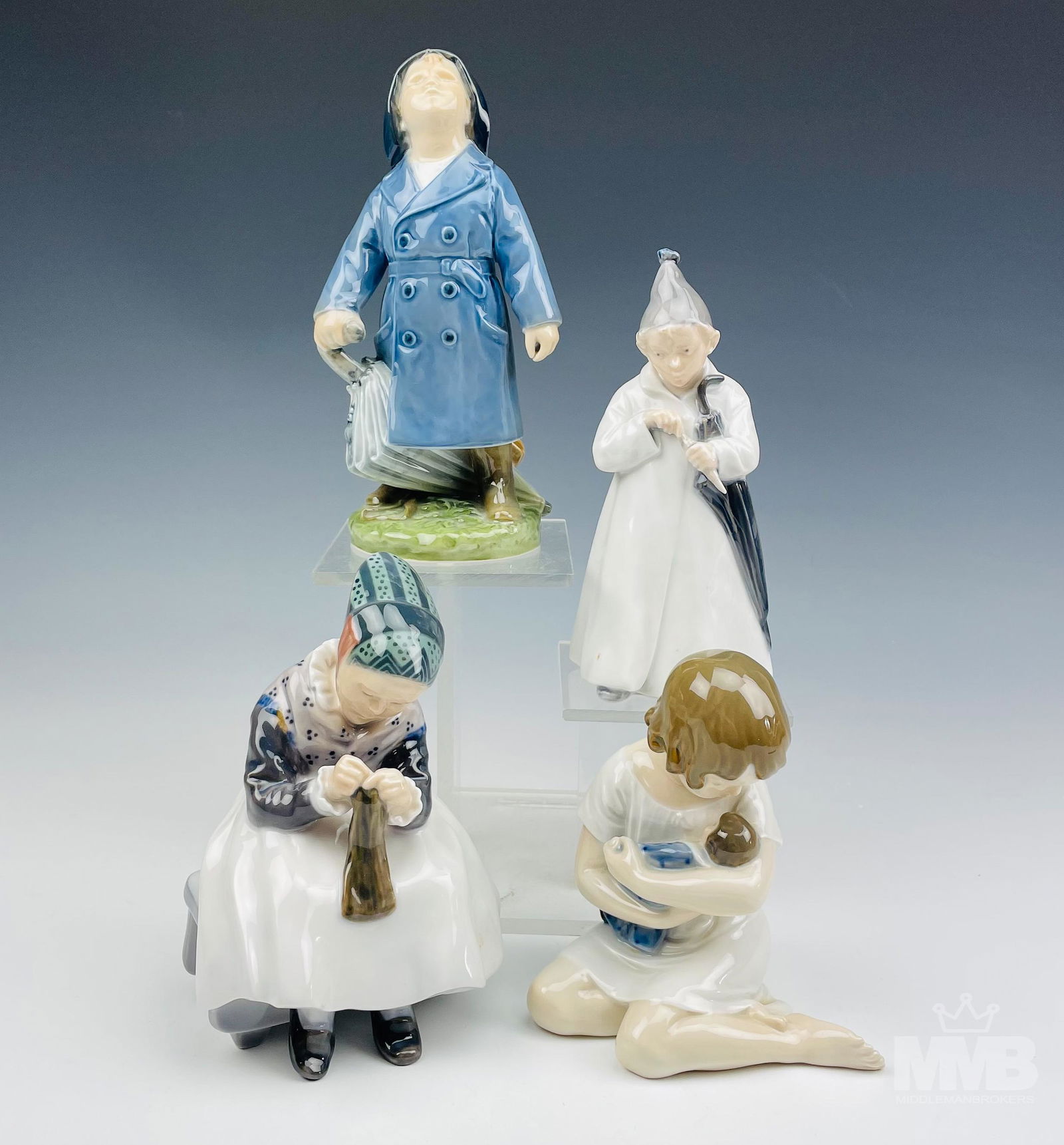 Royal Copenhagen Danish Porcelain Figurines Lot 4 (1 of 6)