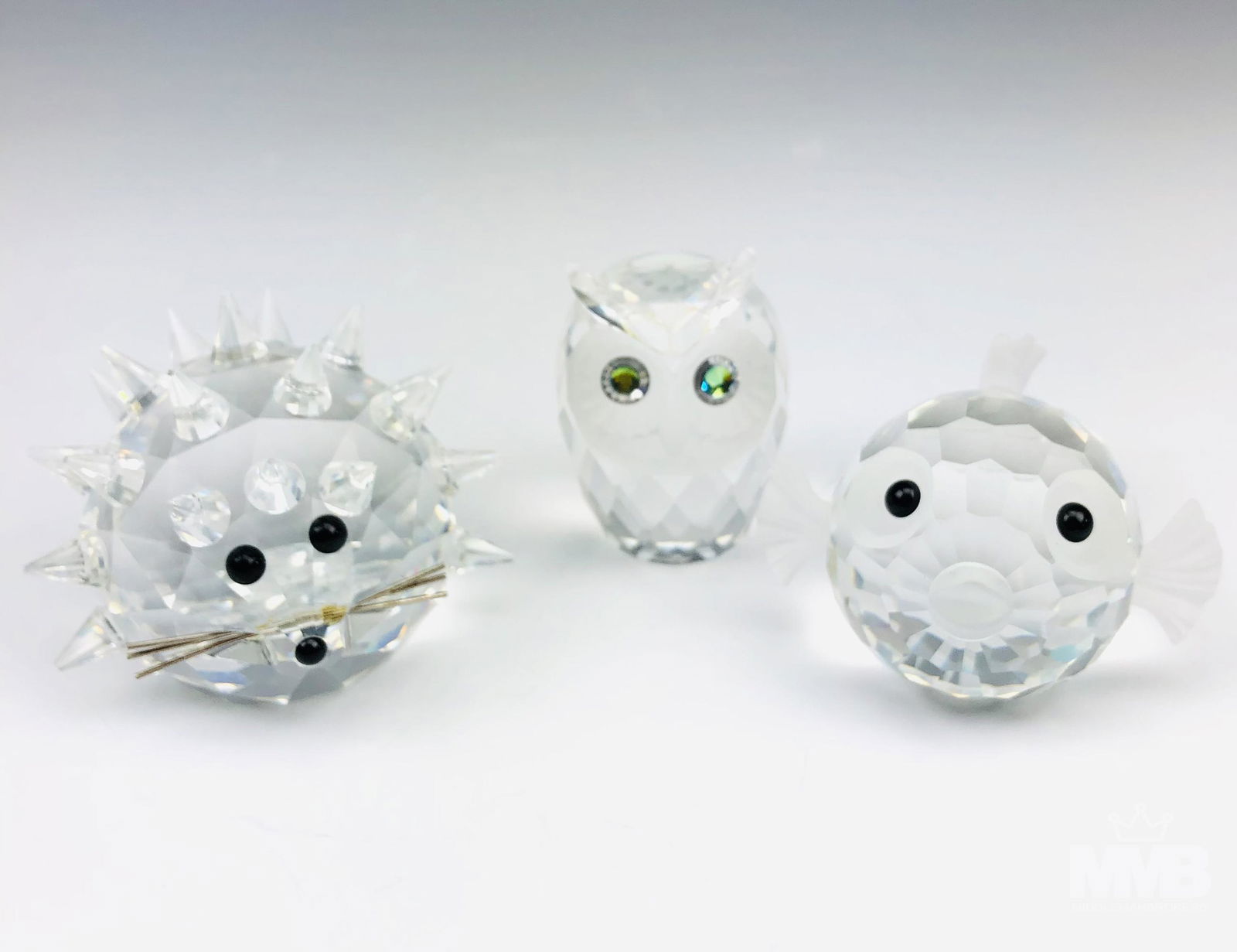 Estate Lot 3 Swarovski Crystal Art Glass Figurines (1 of 3)