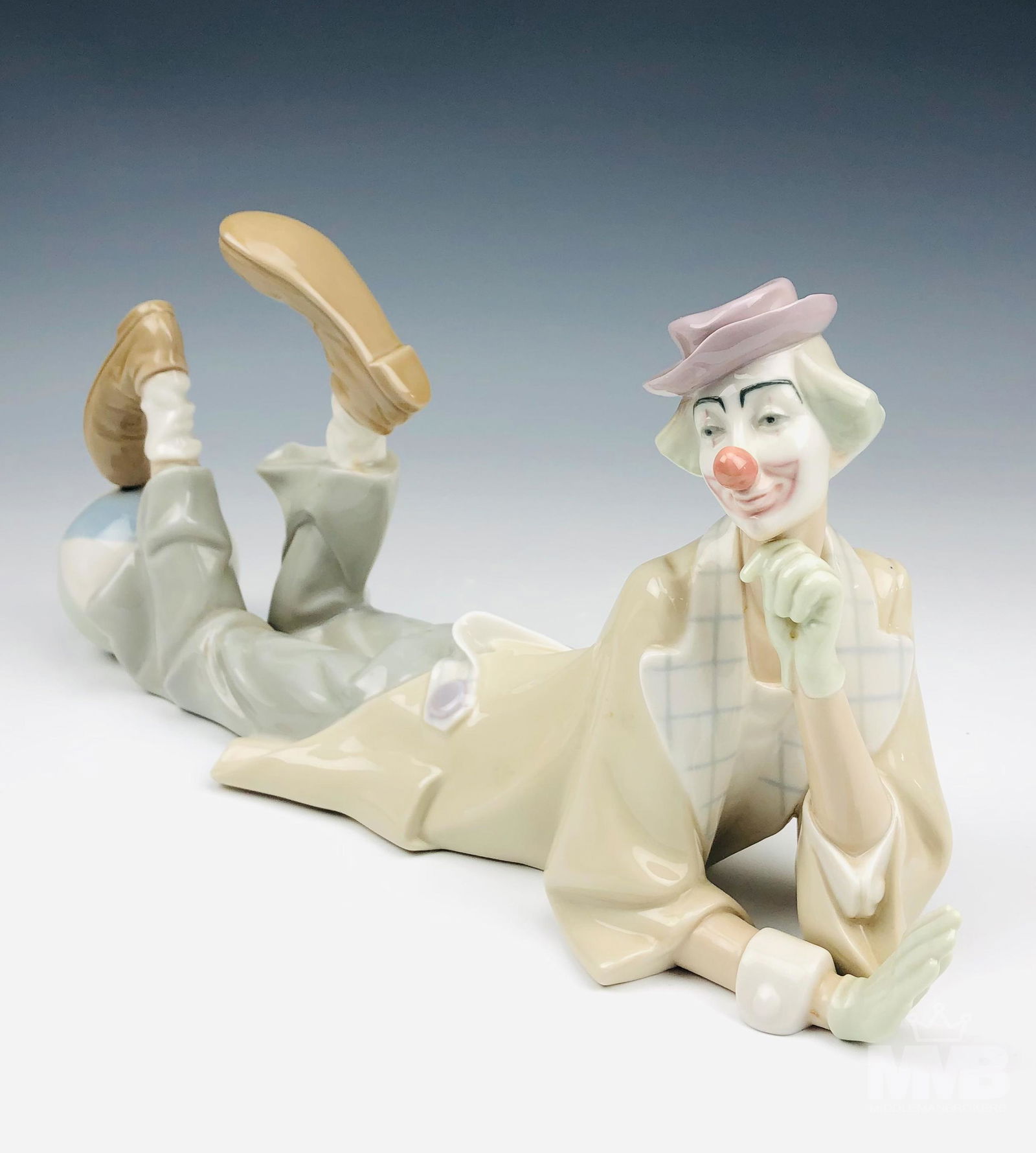 Lladro Spanish Porcelain Clown Figurine #4618 (1 of 4)