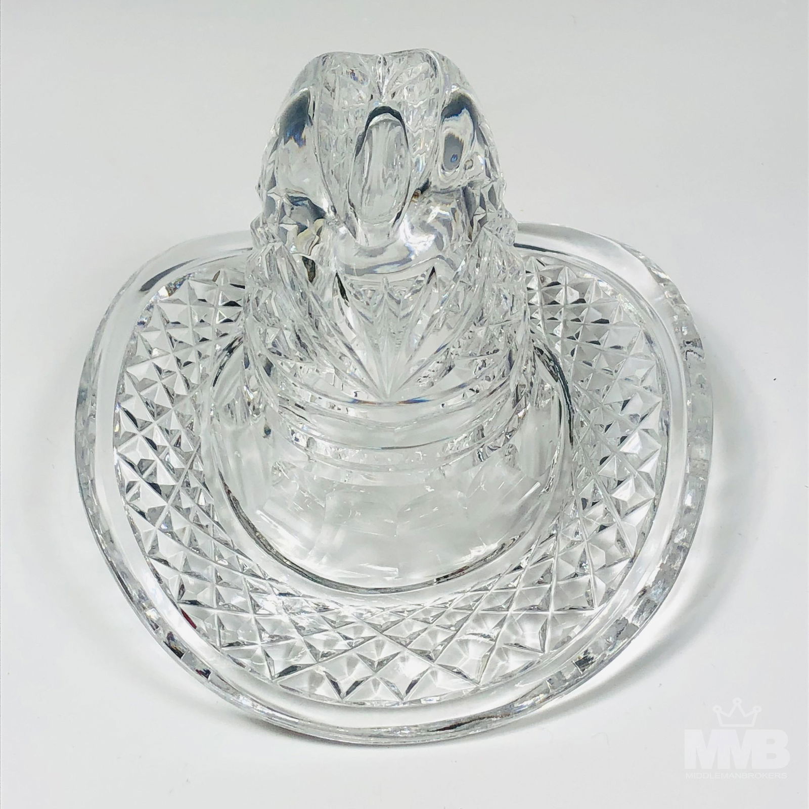 Waterford Irish Crystal Cowboy Hat Paperweight (1 of 4)