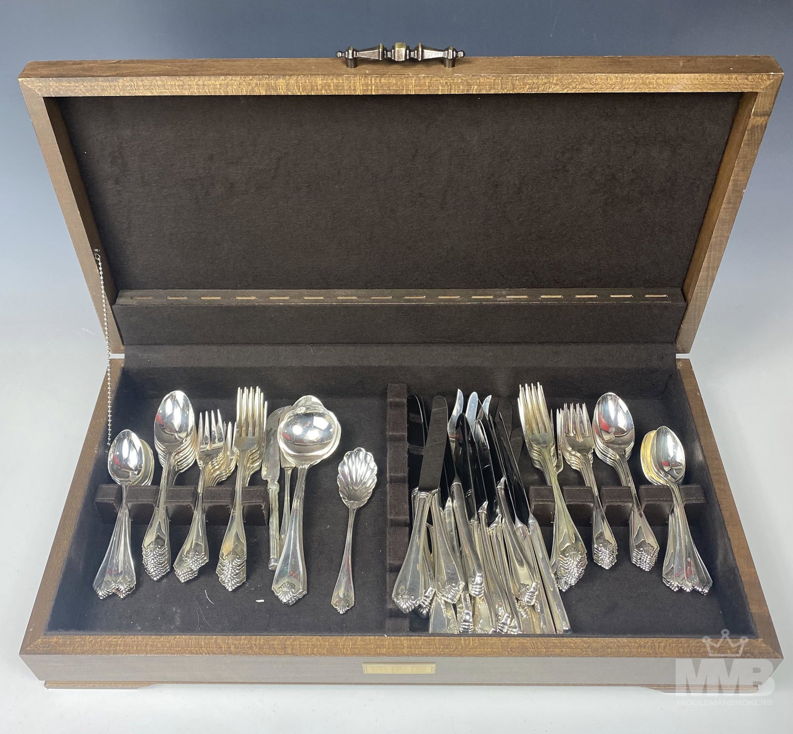ONEIDA Silver King James Assorted Flatware 85pc (1 of 5)