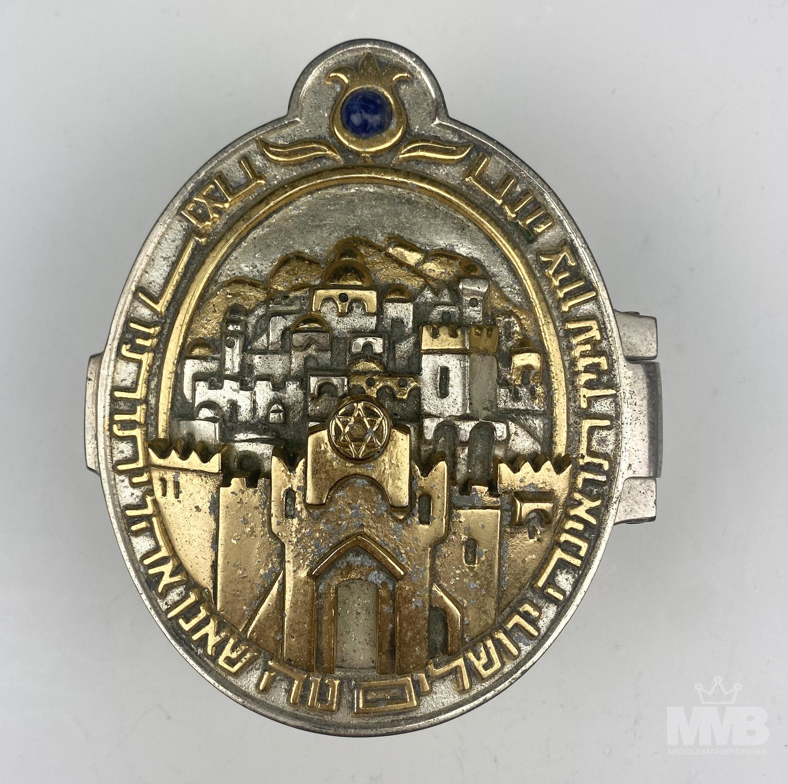 Frank Meisler 1929-2018 Metal Jerusalem L/E Box (1 of 8)