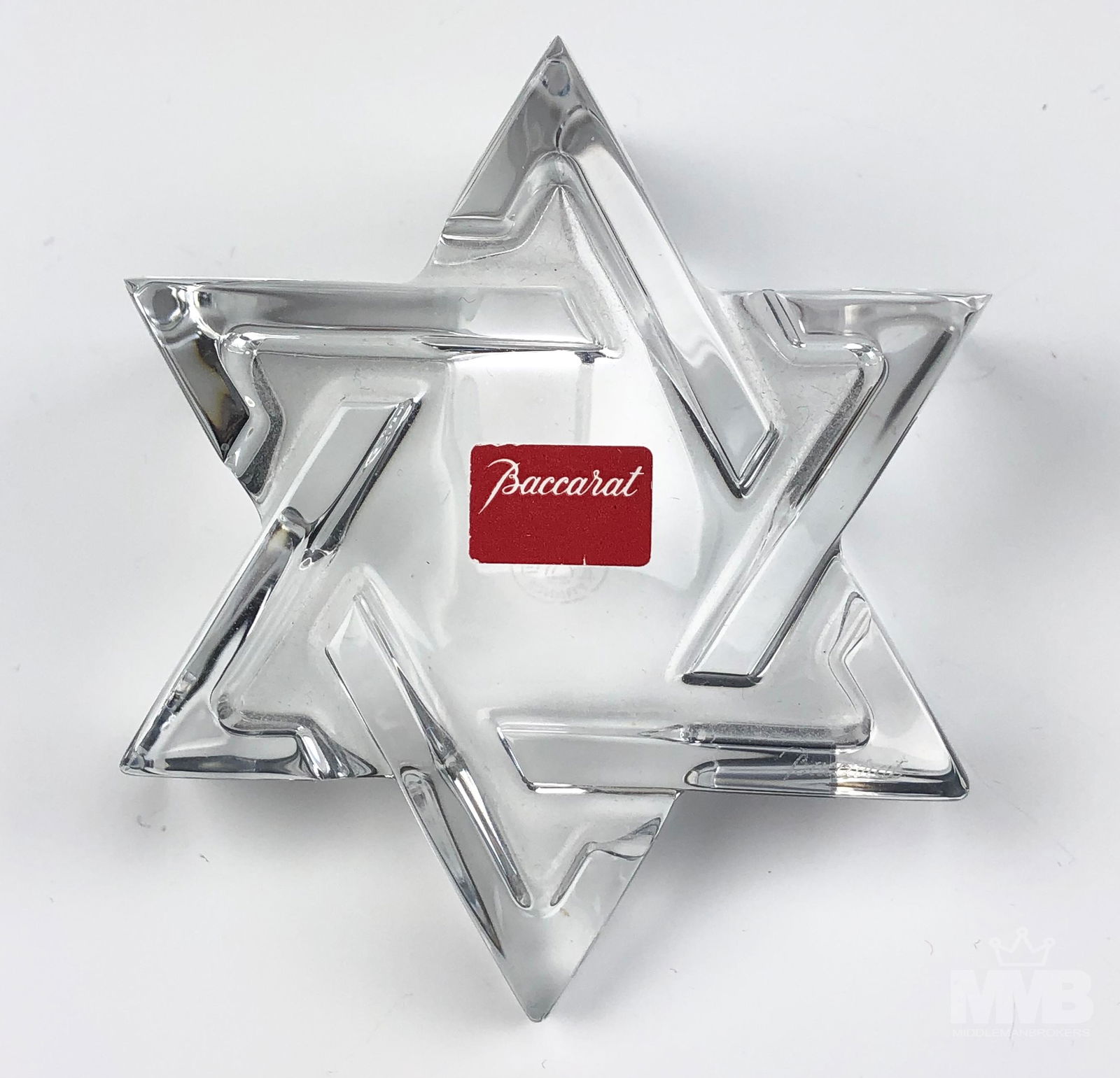 Baccarat クリスタル 星型 ornament Noël 93 バカラ Baccarat 置物