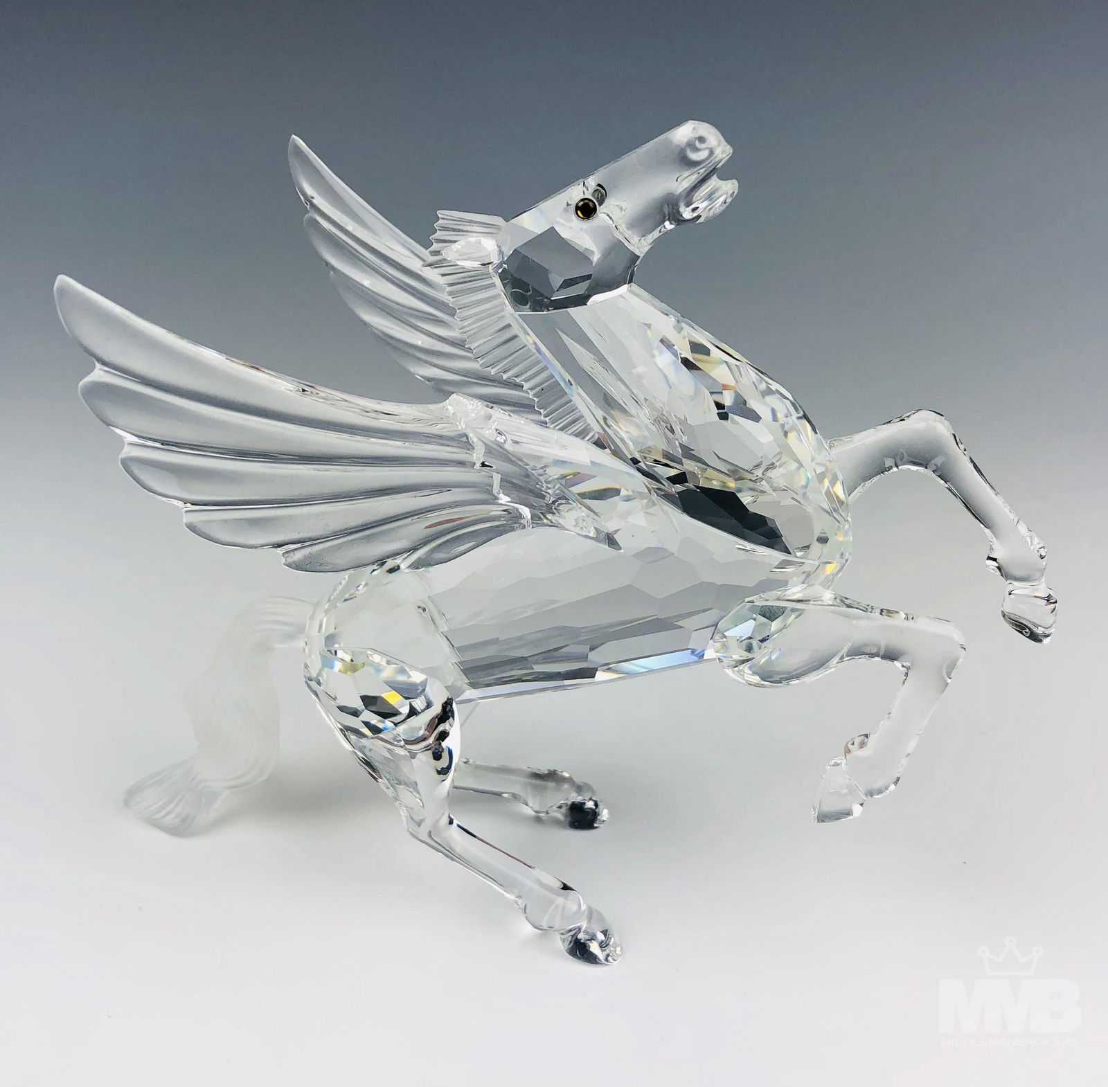 Swarovski Austrian Crystal Pegasus Figurine w/ Box (1 of 3)