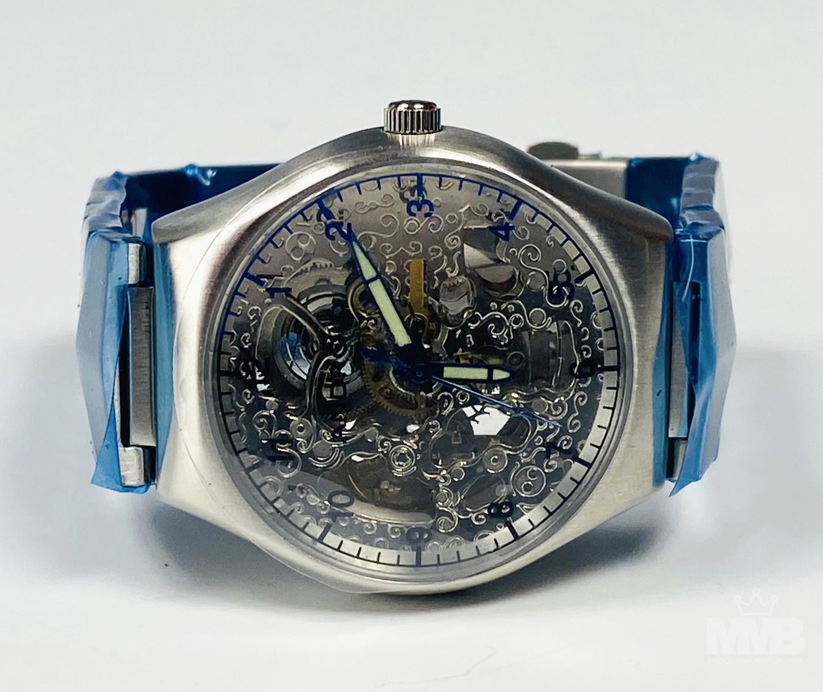 Android Challenger AD135 Skeleton Mens Wrist Watch (1 of 6)