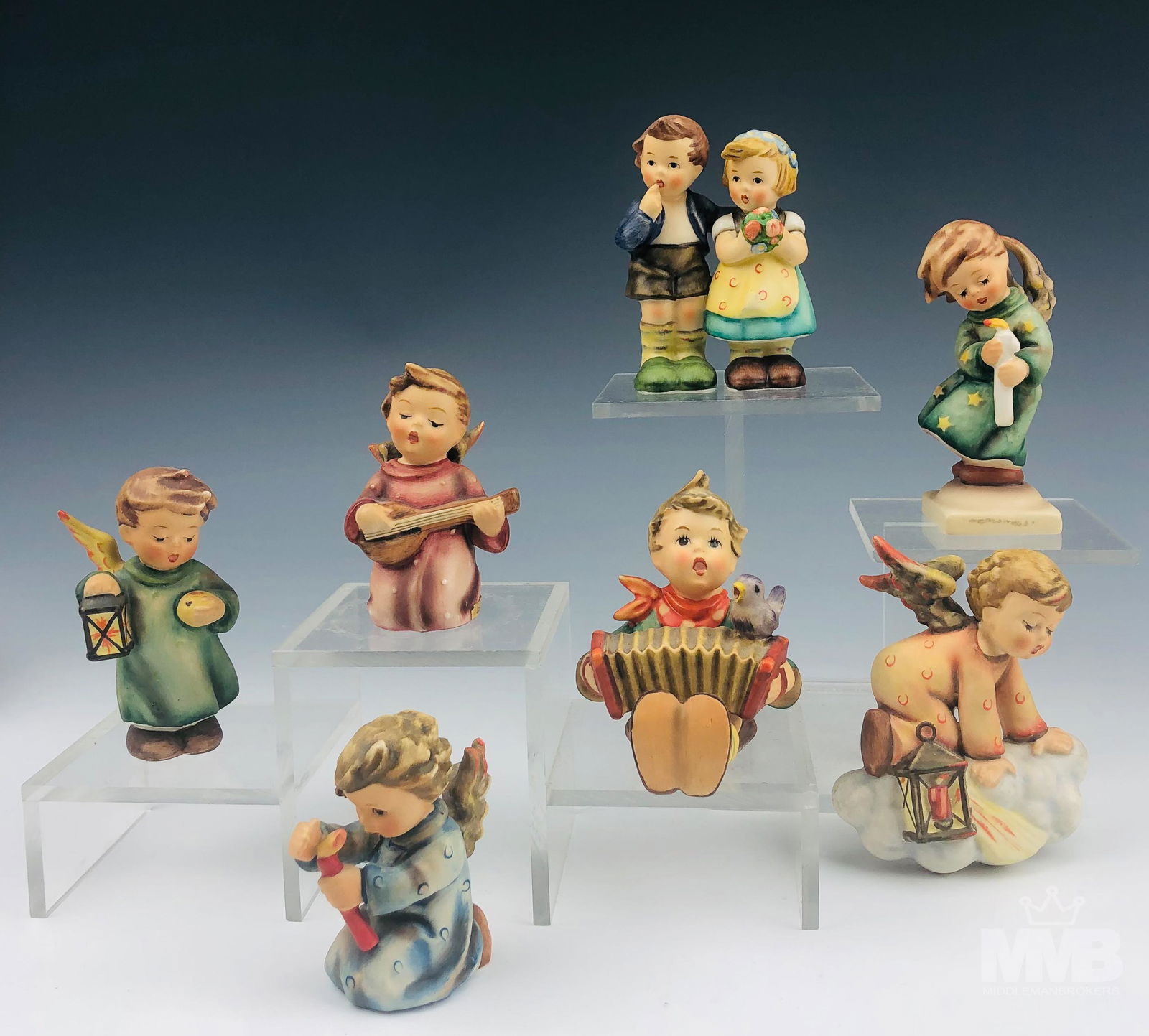 Estate Lot 7 Hummel Goebel Porcelain Figurines (1 of 7)