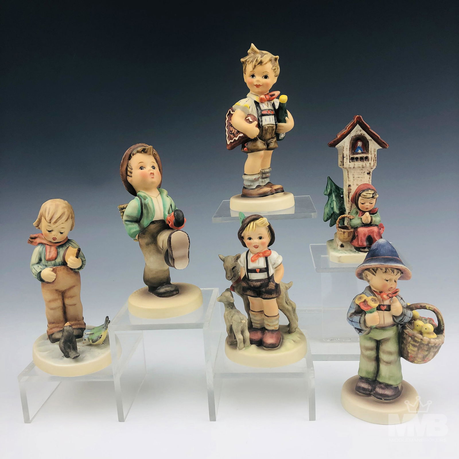 Estate Collection Lot 6 Hummel Goebel Figurines (1 of 7)