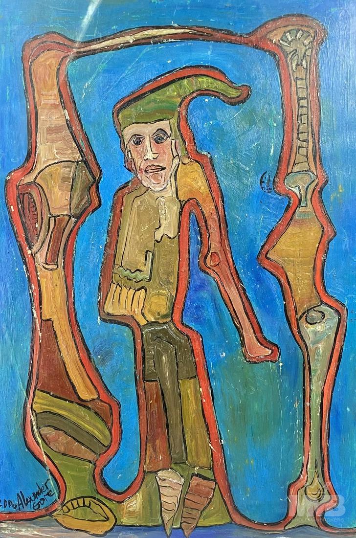 Alexander Gore Abstract Expressionist Painting (1 of 6)