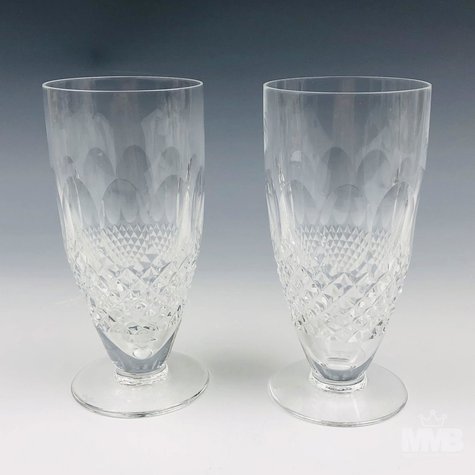 Pair Waterford Crystal Colleen Iced Tea Glasses (1 of 3)