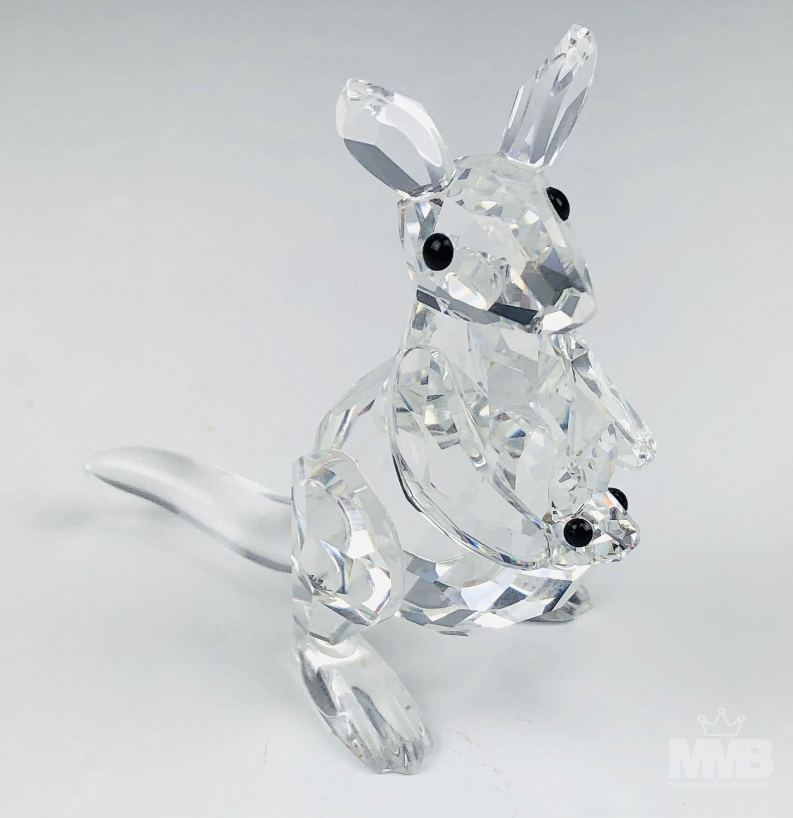 Swarovski Crystal Kangaroo Joey 7609 Figurine Apr 13, 2022