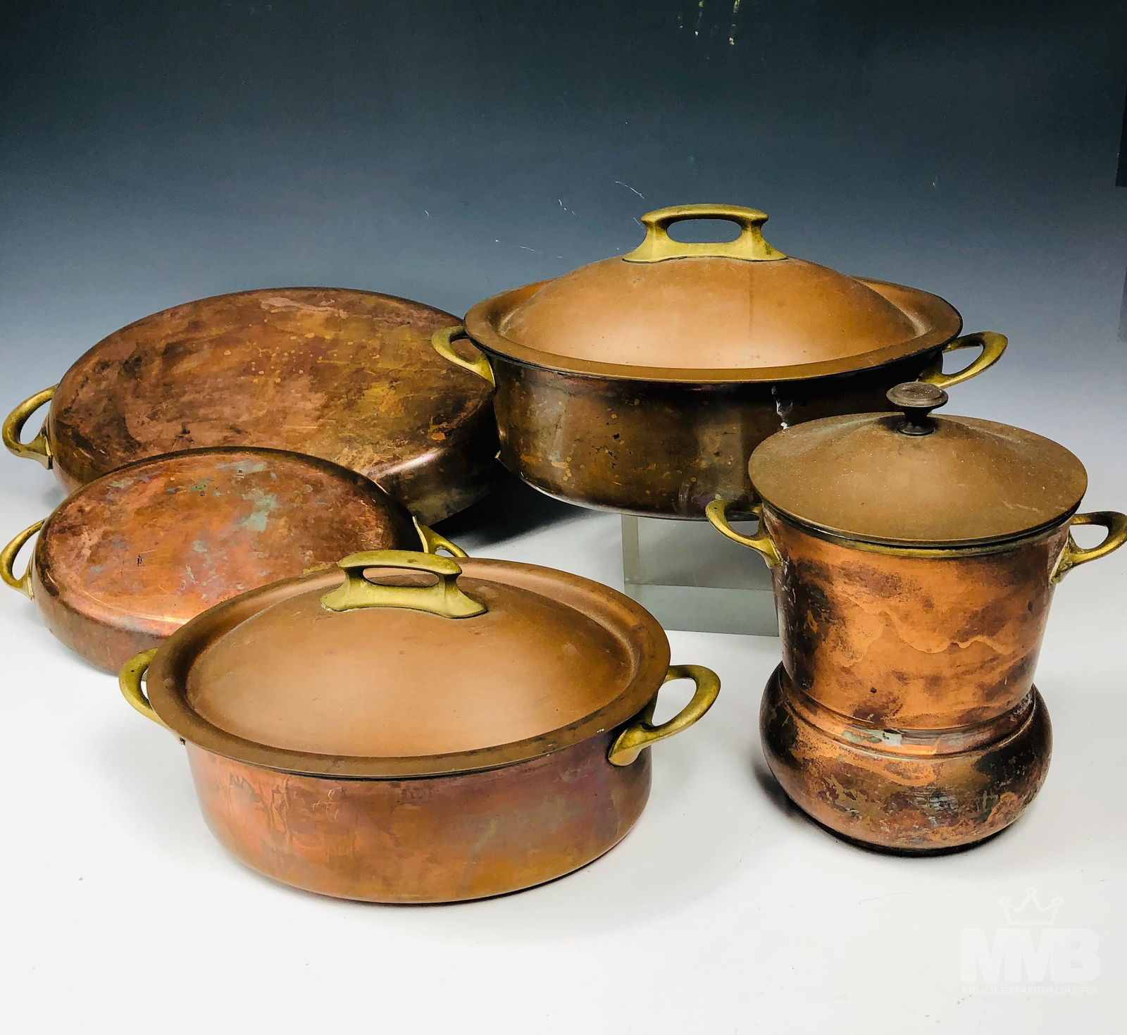 Christofle France Copper Cookware Pots Pans w Lids (1 of 11)