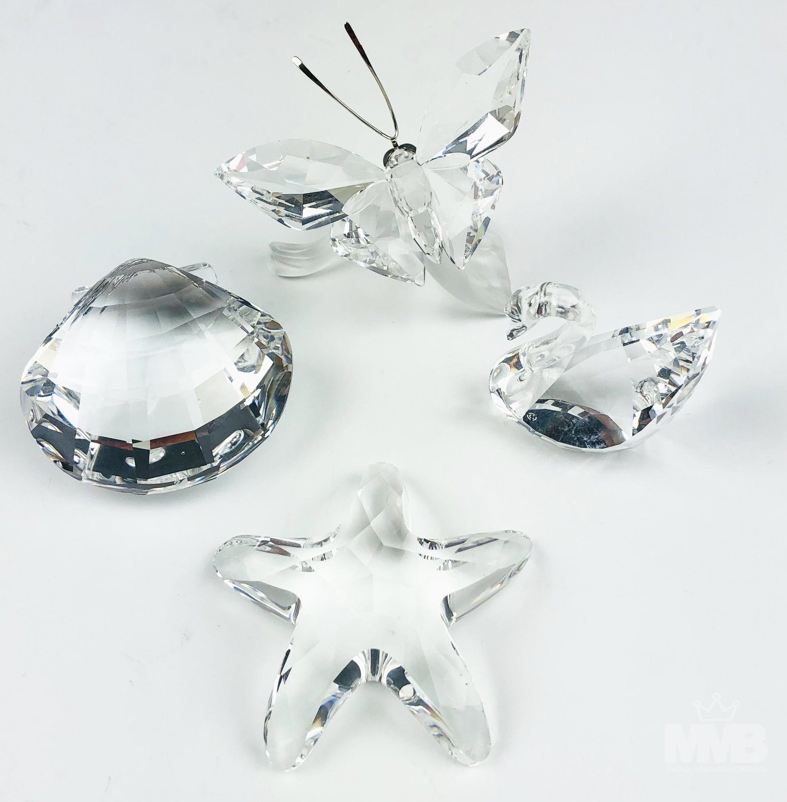 Estate Lot 4 Swarovski Austrian Crystal Figurines (1 of 5)