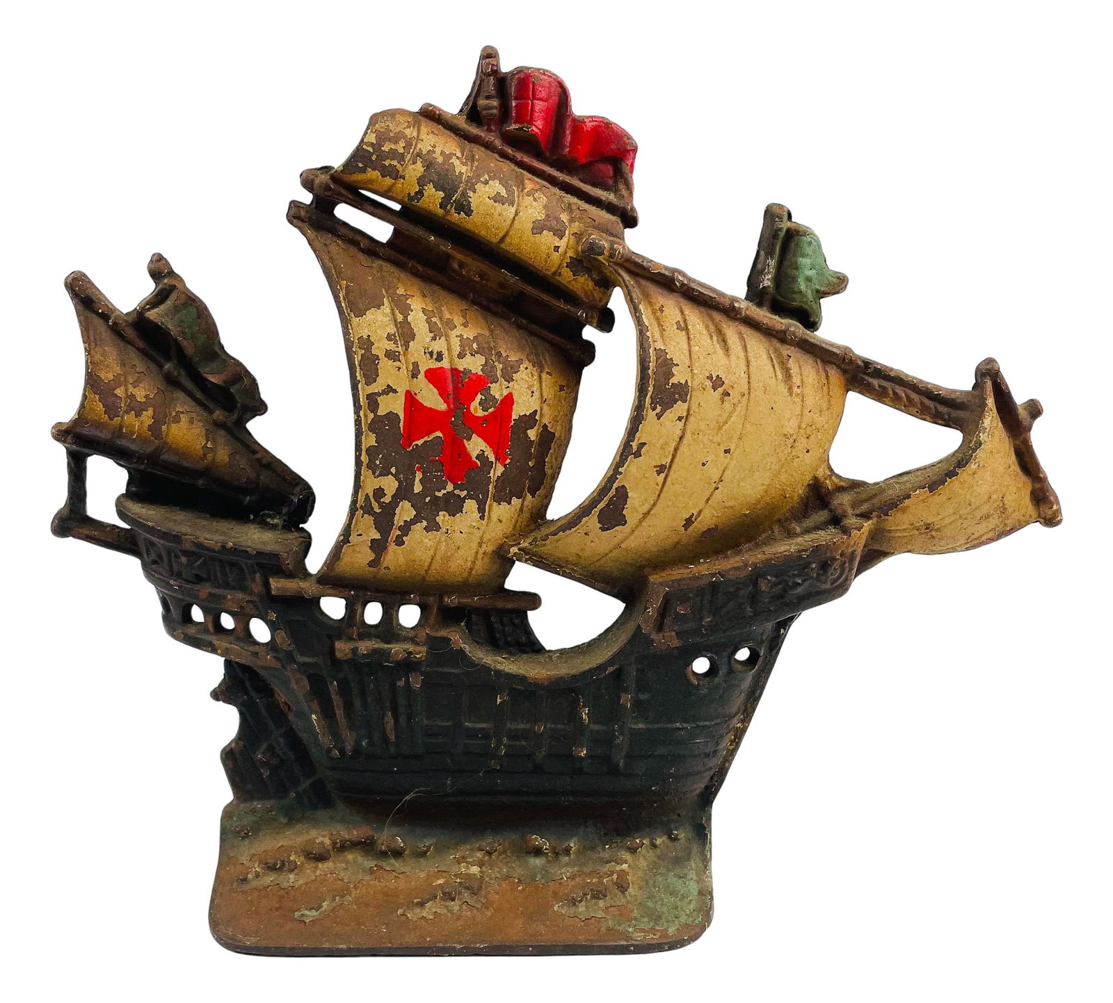 Cast Iron Maritime Nautical Ship Vintage Doorstop (1 of 4)