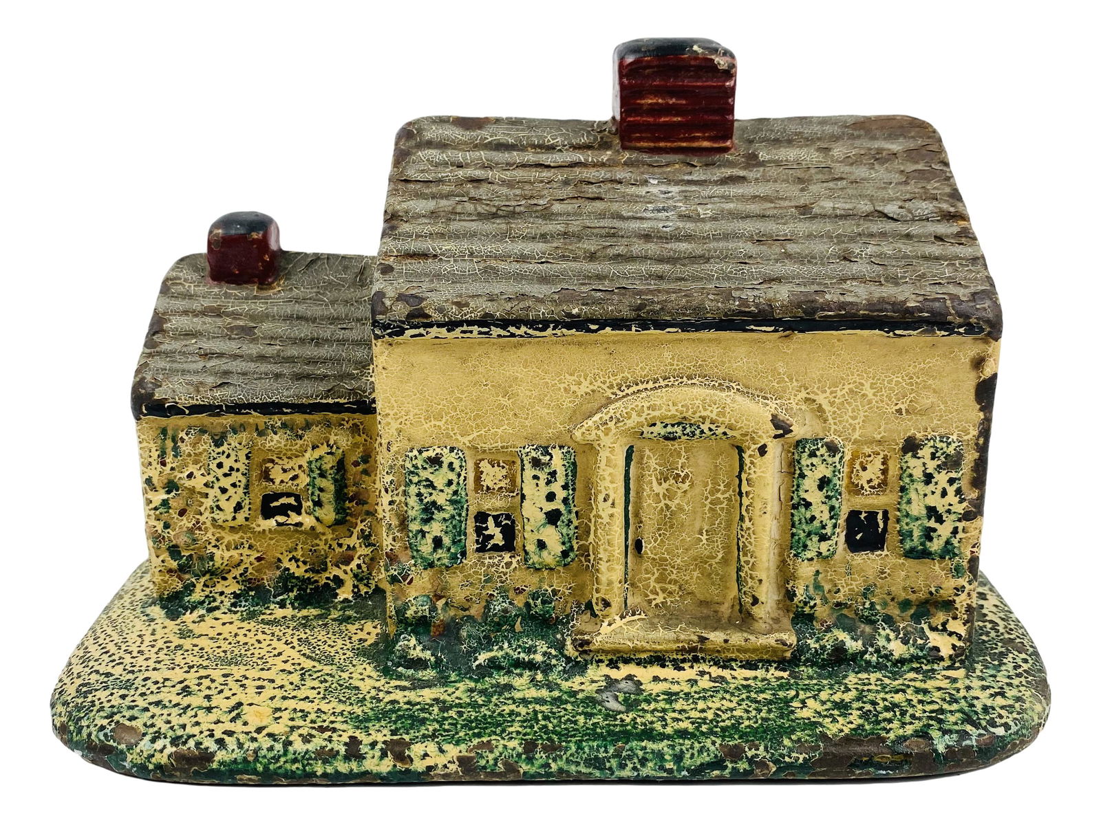 Cast Iron Cottage House Vintage Doorstop (0090) on Apr 20, 2022
