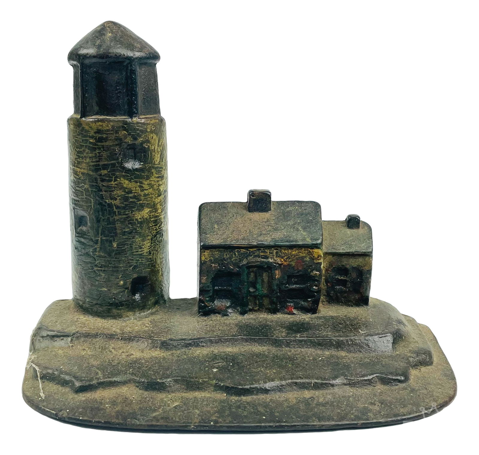 Vintage Cast Iron Lighthouse Doorstop #95 (1 of 5)