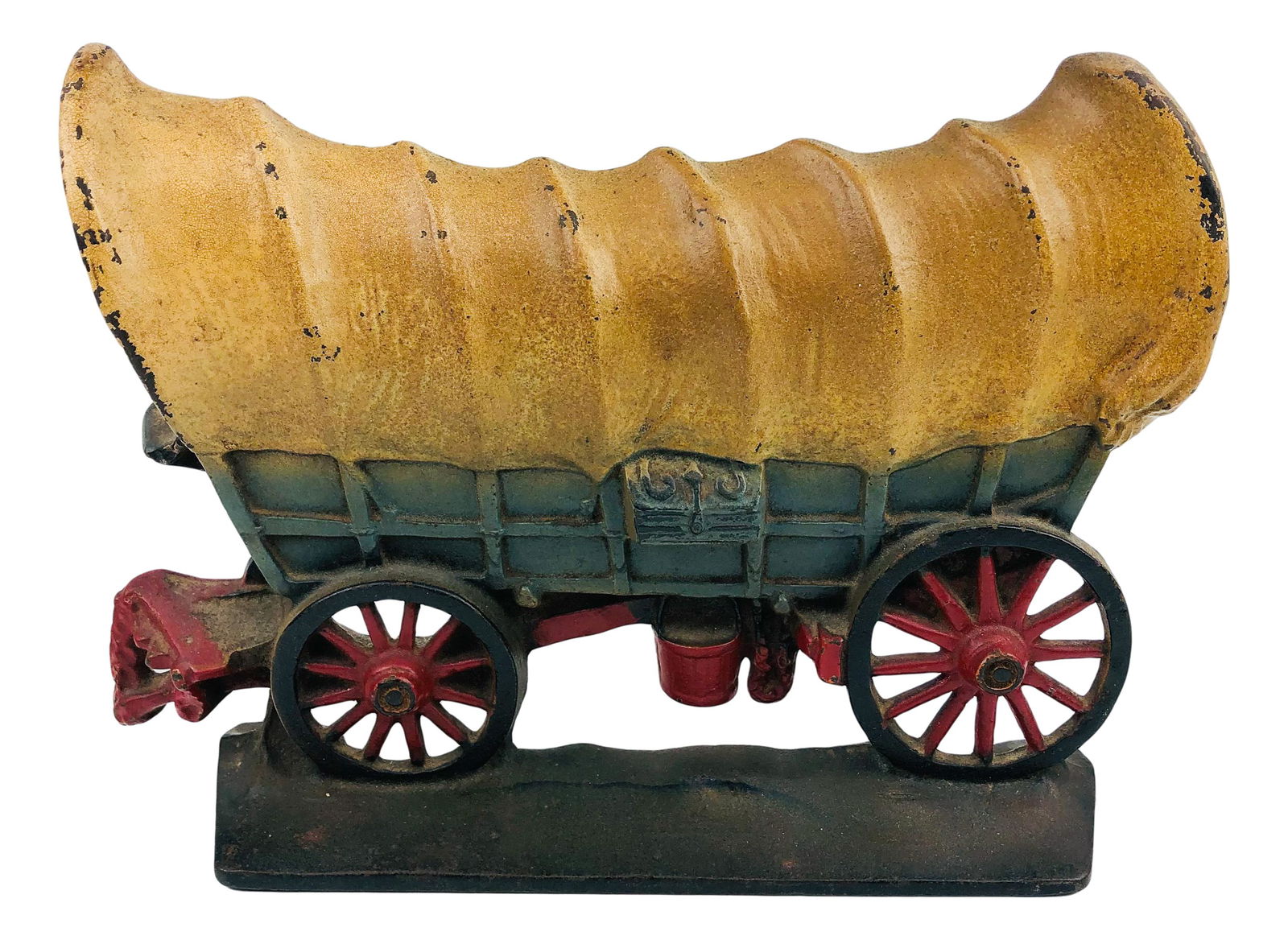 Creation Co Cast Iron Doorstop Conestoga Wagon (1 of 4)