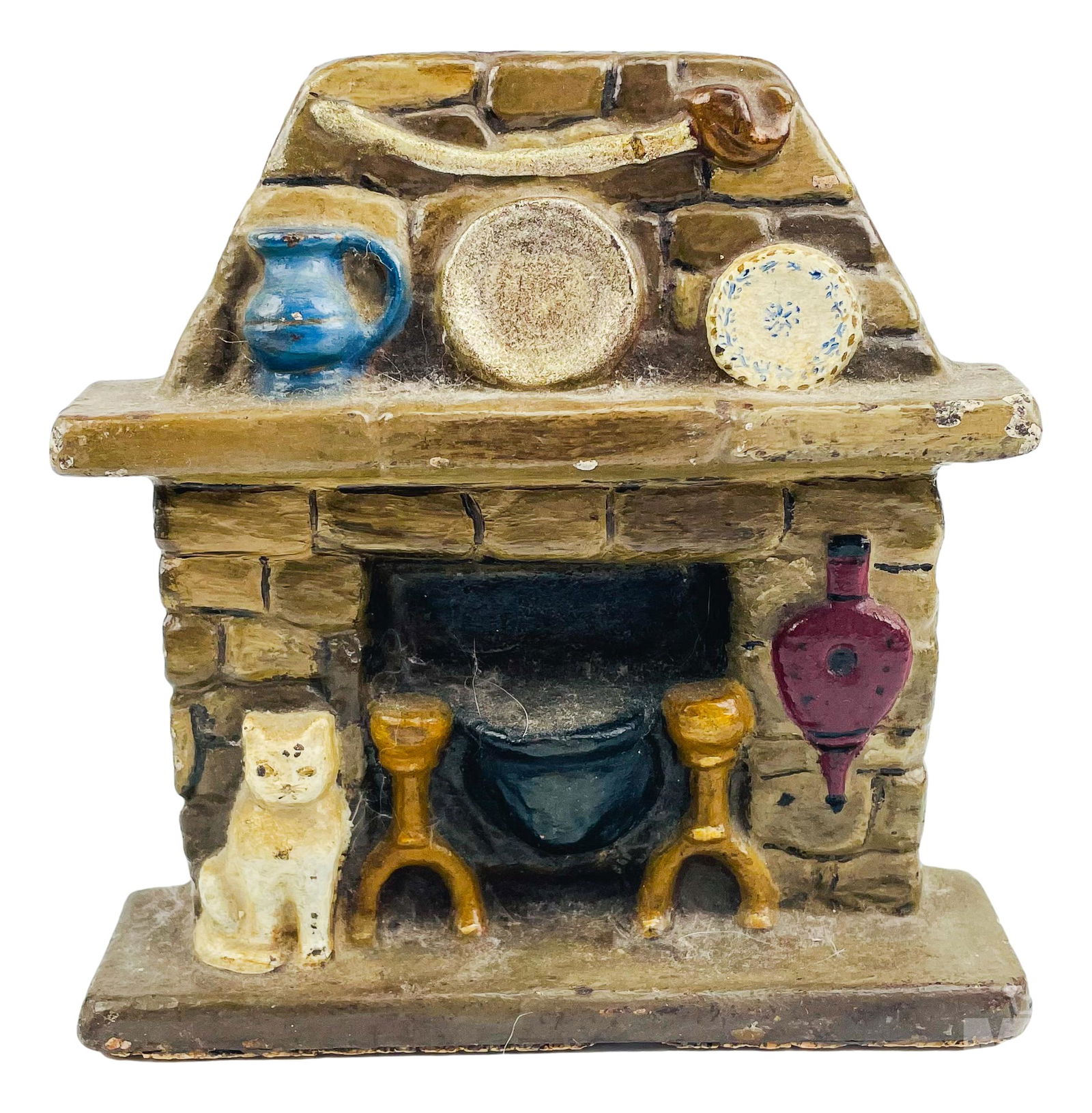 Cast Iron Hearth Mantle Fireplace Doorstop #147 (1 of 5)