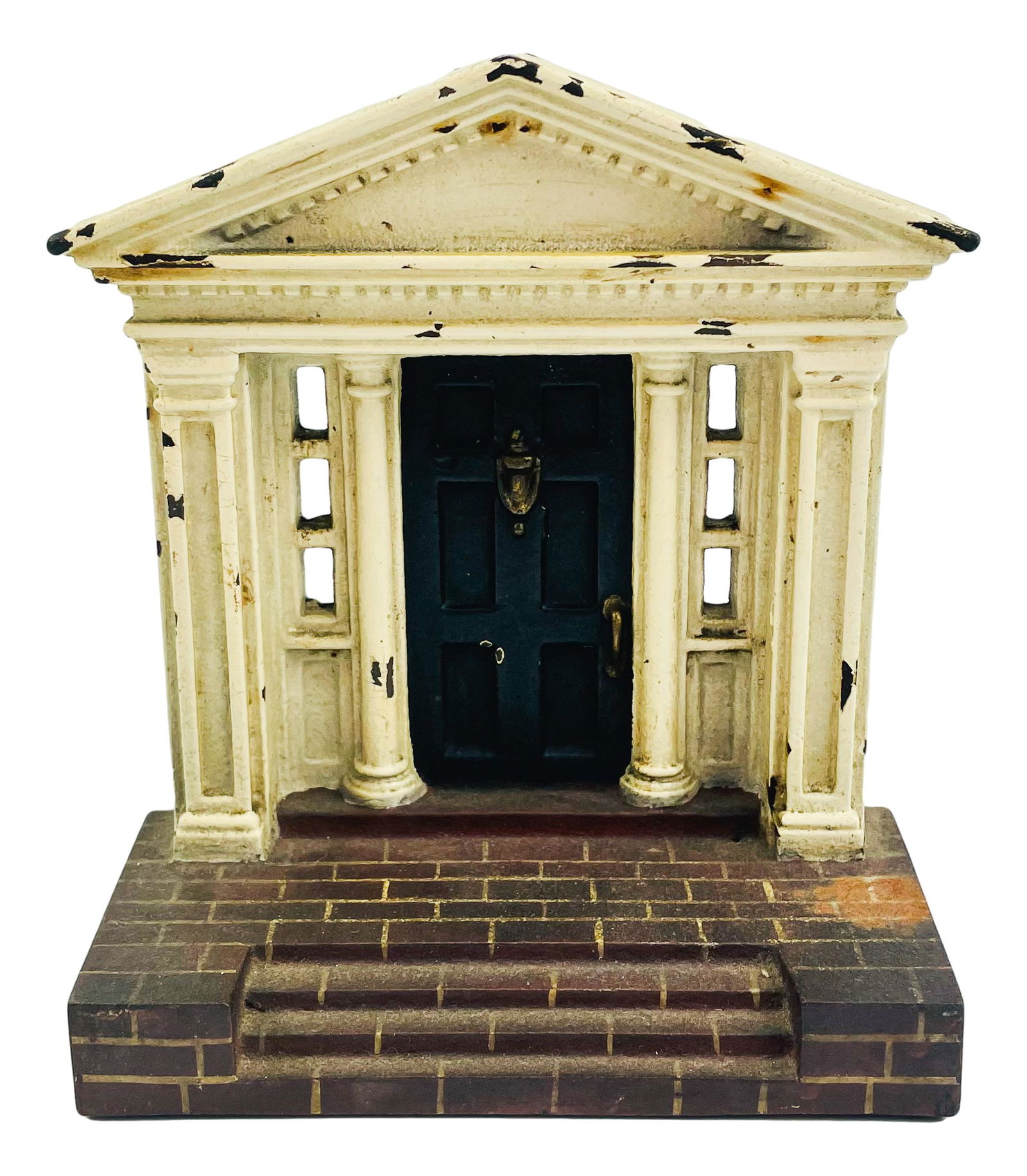 Old Cast Iron Colonial Door Brick Porch Doorstop (1 of 4)