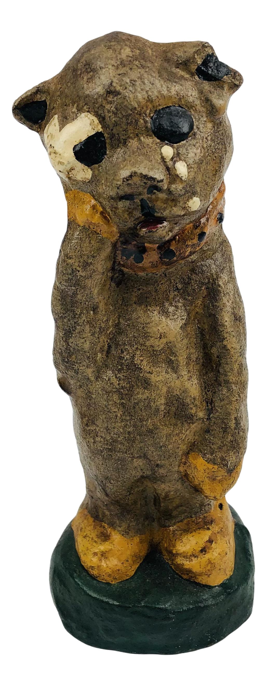 Cast Iron Crying Pup Doorstop Figurine #662 (1 of 3)