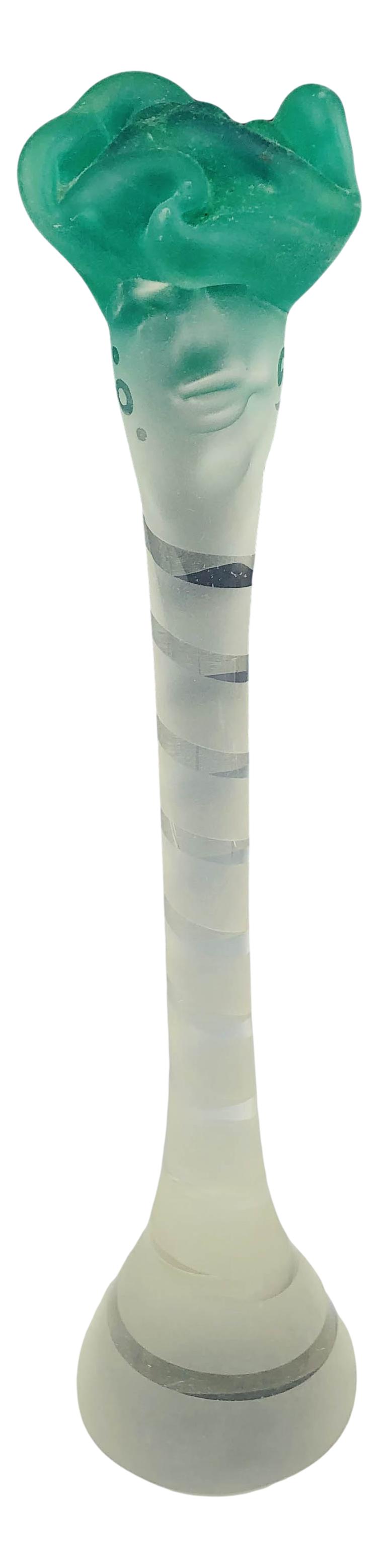 Raabe & Fellerman Frosted Glass Signed Sculpture (1 of 5)