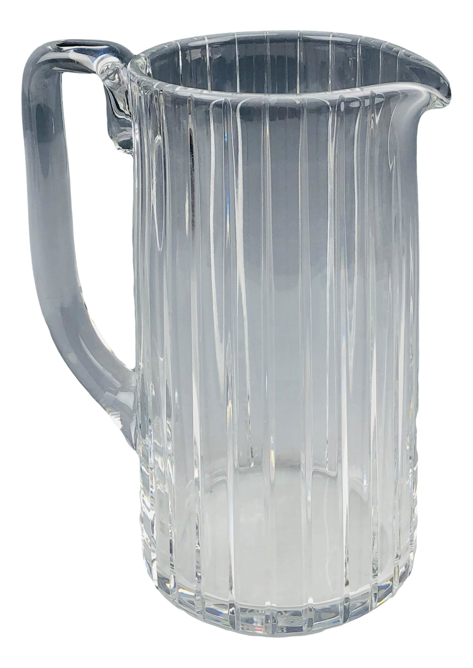 Baccarat Harmonie Fine Cut Crystal Glass Pitcher (1 of 3)