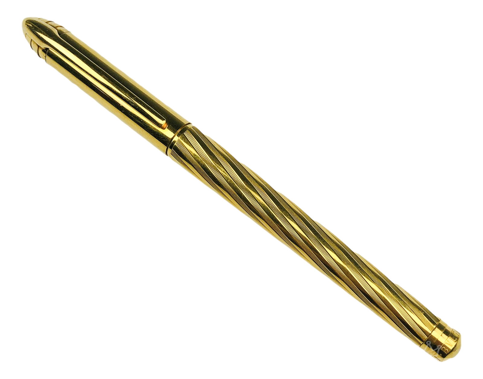21K Gold Bulgari French Designer Ballpoint Pen (1 of 5)