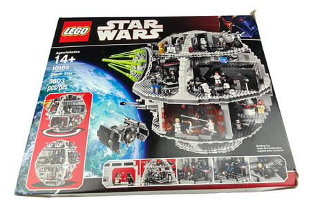 Retired Lego Star Wars Death Star 10188 Play Set