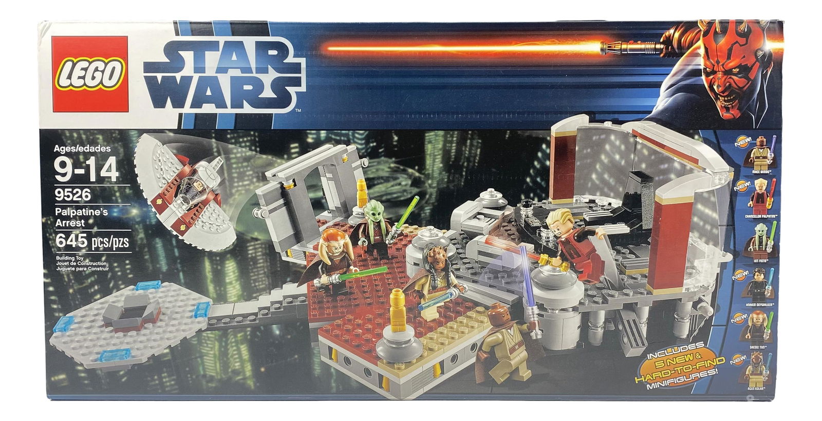 Sealed Lego Star Wars 9526 Palpatine s Arrest Box
