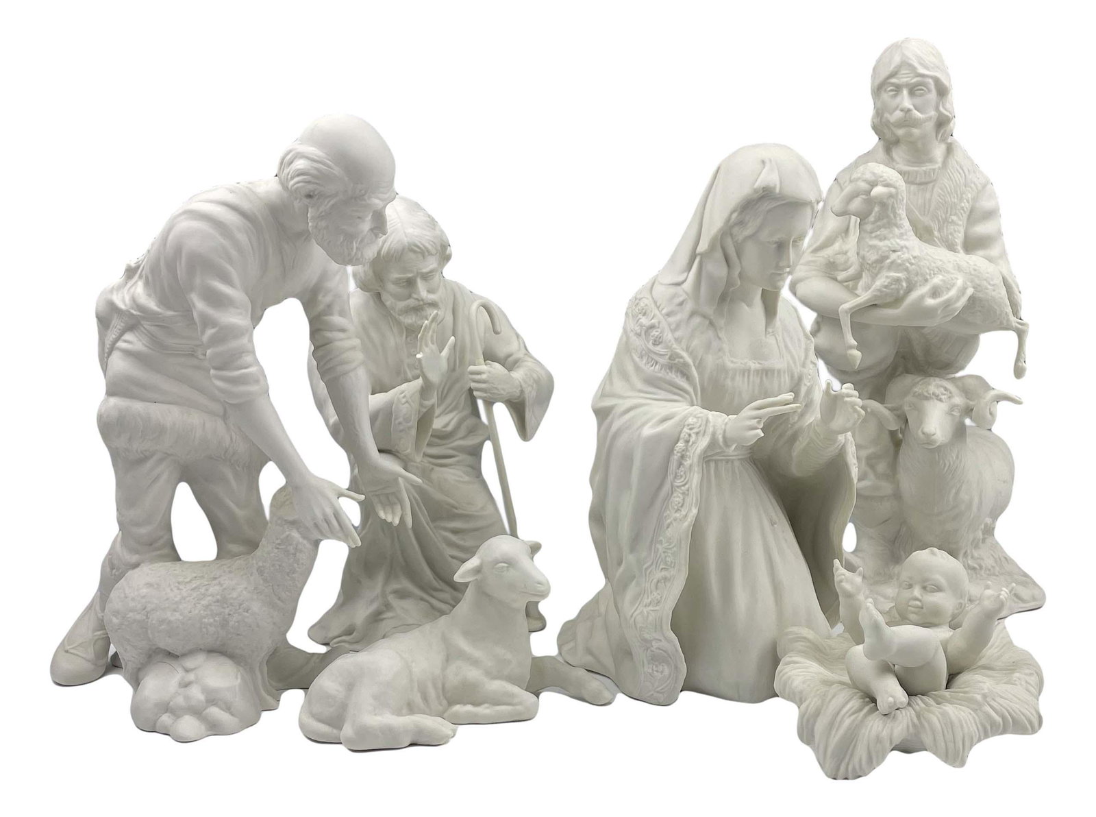 6 Boehm Porcelain Nativity Porcelain Xmas Figurine (1 of 9)
