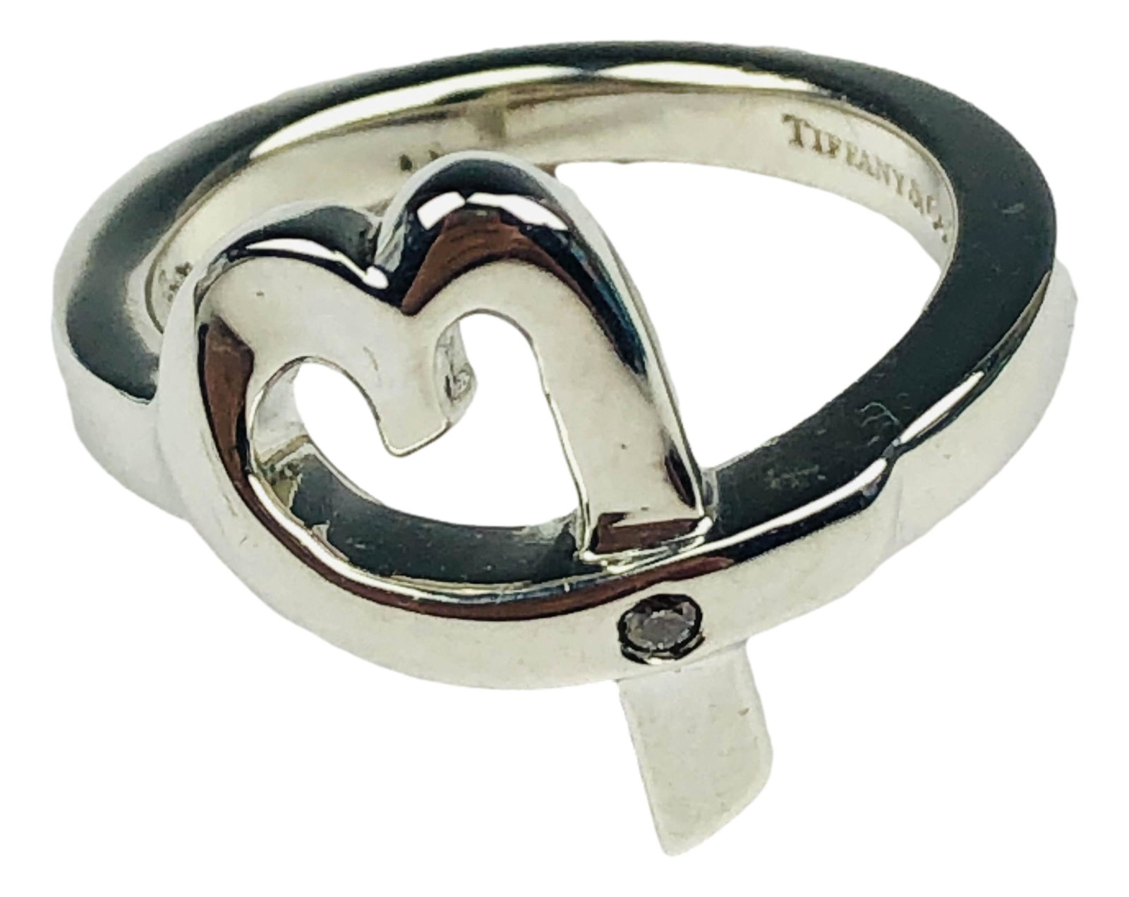 Tiffany & Co Paloma Picasso Diamond Love Ring 5.5 (1 of 6)