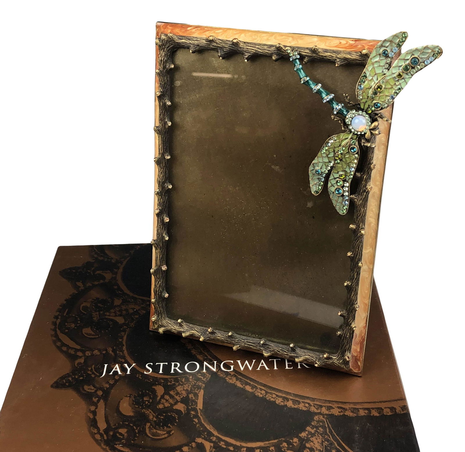 Jay Strongwater Crystal Dragonfly Photo Frame Box (1 of 3)