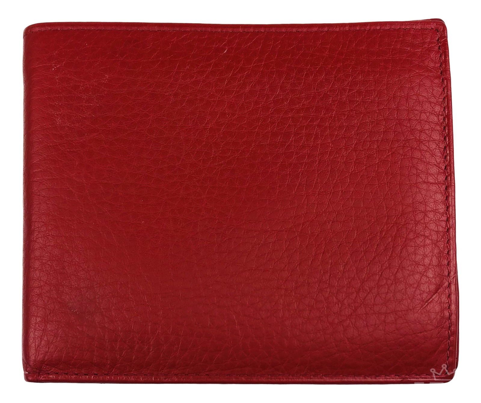 Rolex Montres Men's Red Leather Pocket Wallet (1 of 5)