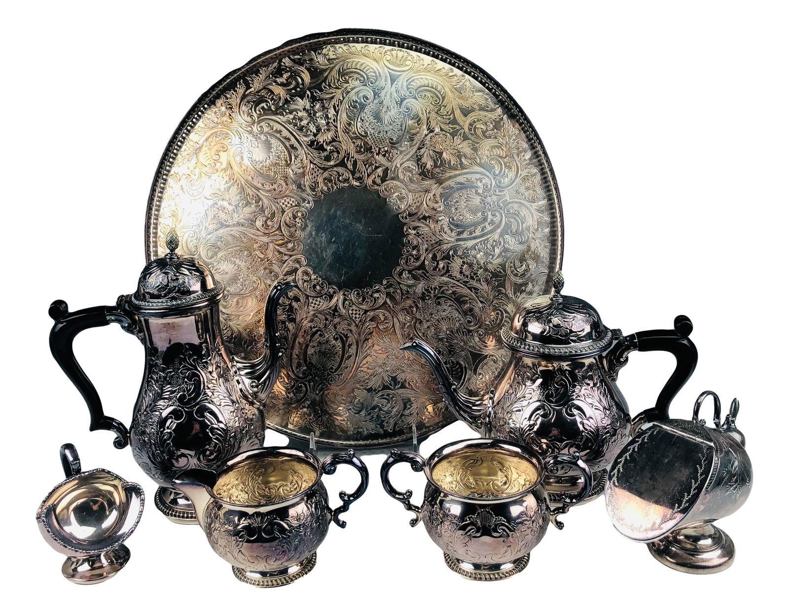 Baker Ellis England 7pc Tea & Coffee Service Set (1 of 10)