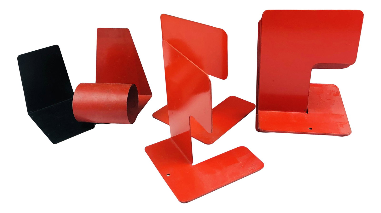 Post Modern Steelmaster 20pc Enamel Steel Bookends (1 of 4)