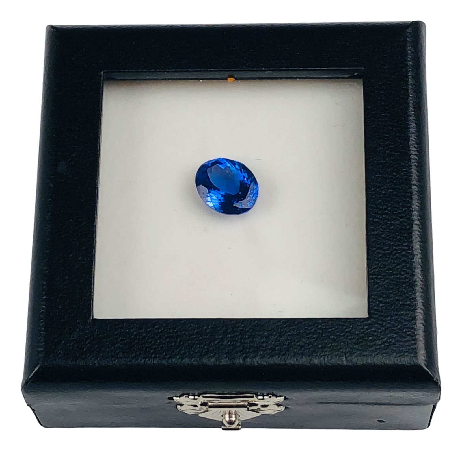 4.85 Carat Tanzanite Oval Cut Gemstone 12 x 10 MM (1 of 2)