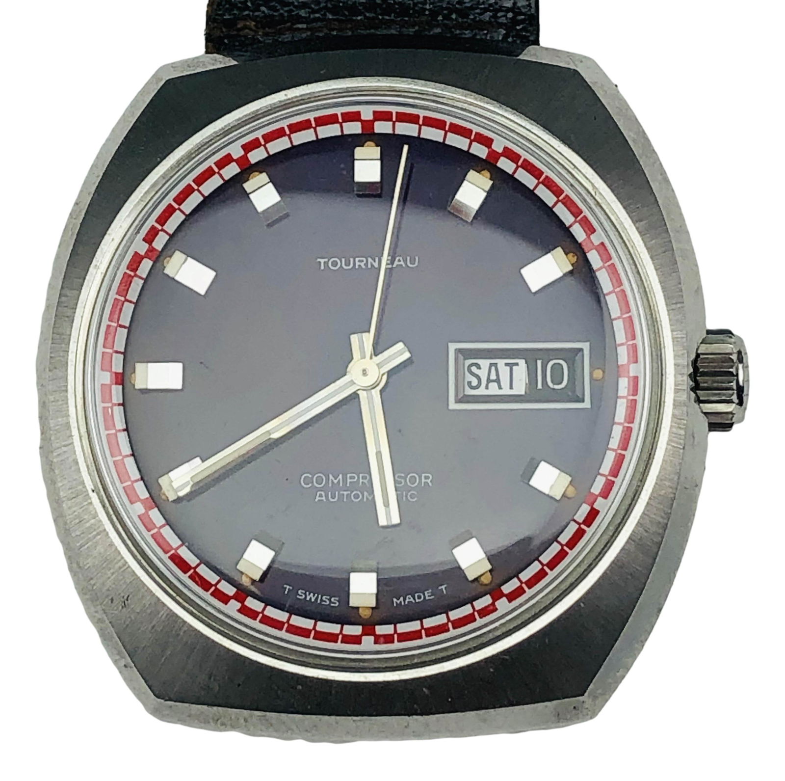 Tourneau Compressor Automatic Men's Wrist Watch (1 of 4)