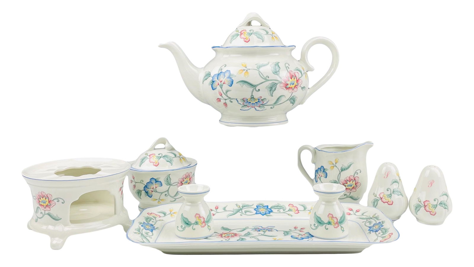 Villeroy & Boch Delia Porcelain China Set Of 9 Pcs (1 of 8)