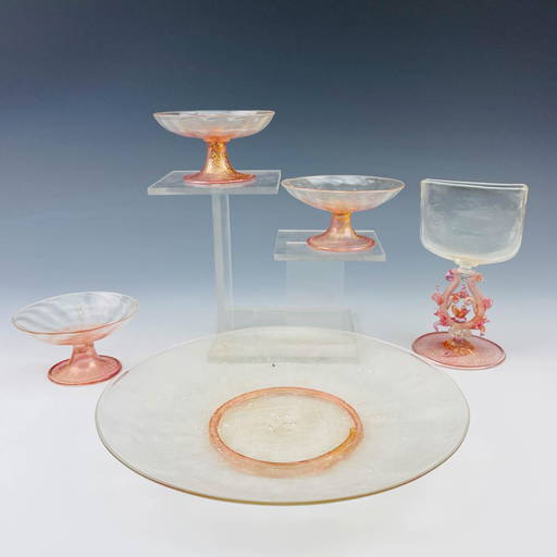 Murano Glass Toothpick Candle Holders LOT Jun 15, 2022