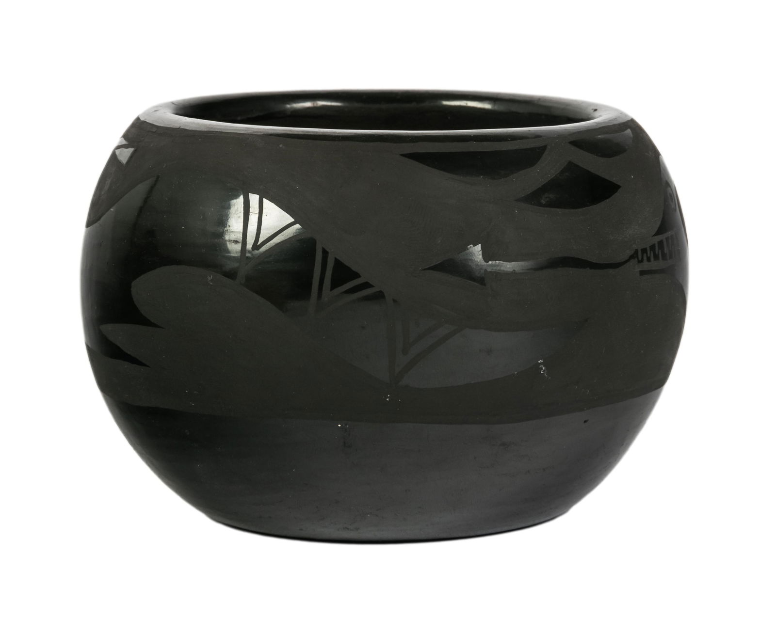 Charlotte Naranjo Suina Santa Clara Pottery Vase (1 of 5)