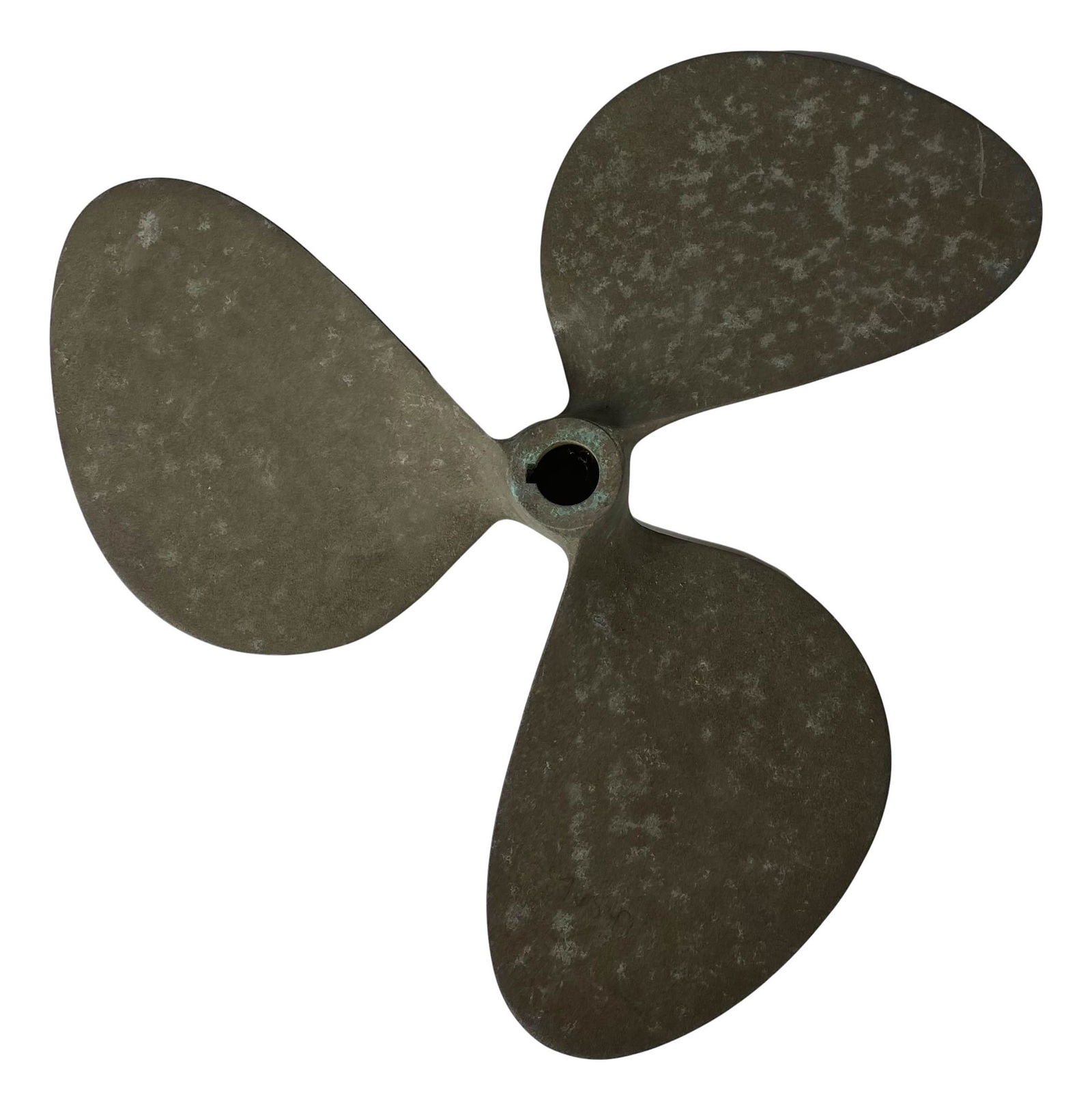 Vintage Bronze 3 Blade Marine Boat 16" Propeller