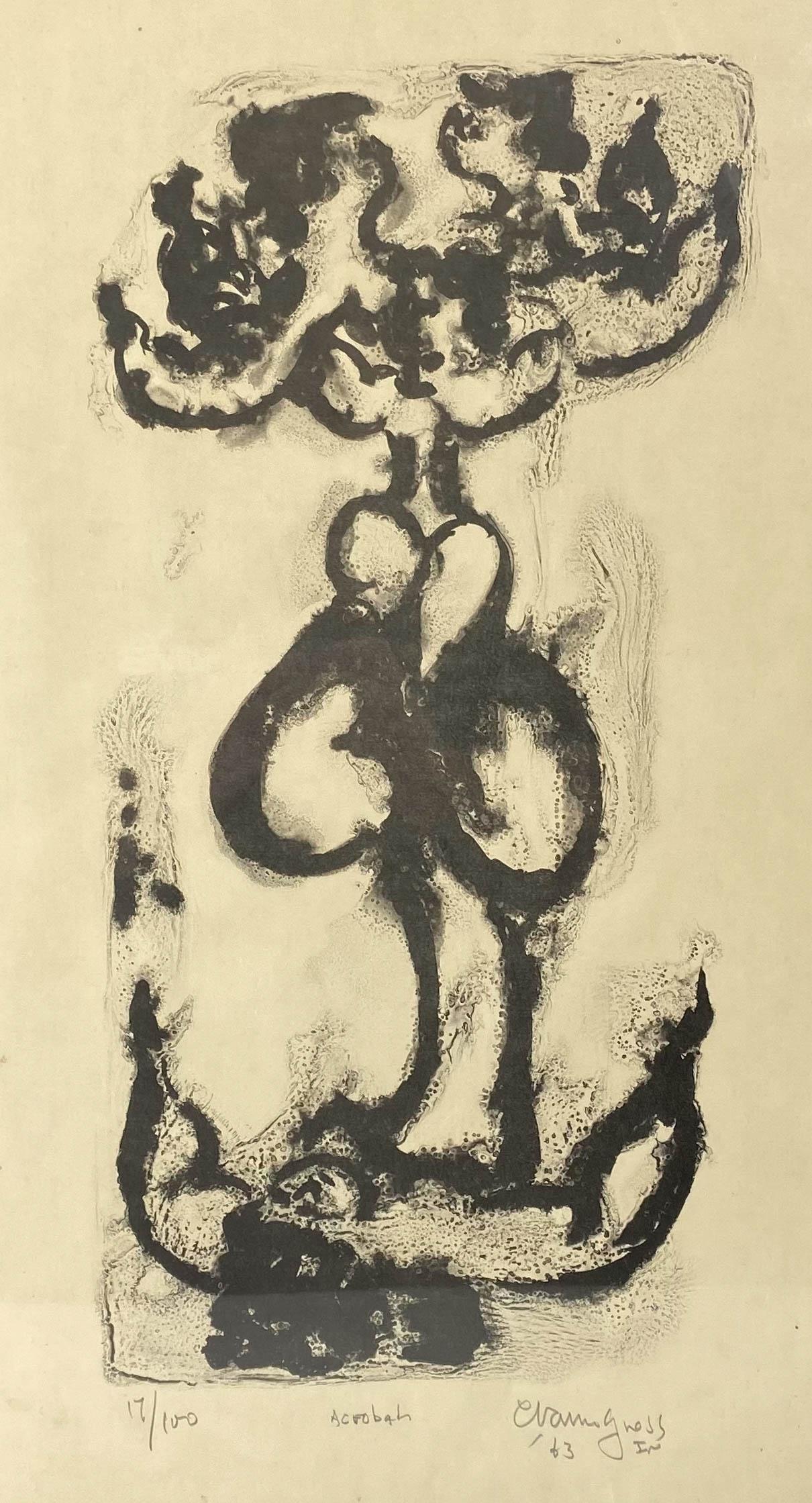 Chaim Gross (1904-1991) Limited Edition Lithograph (1 of 5)