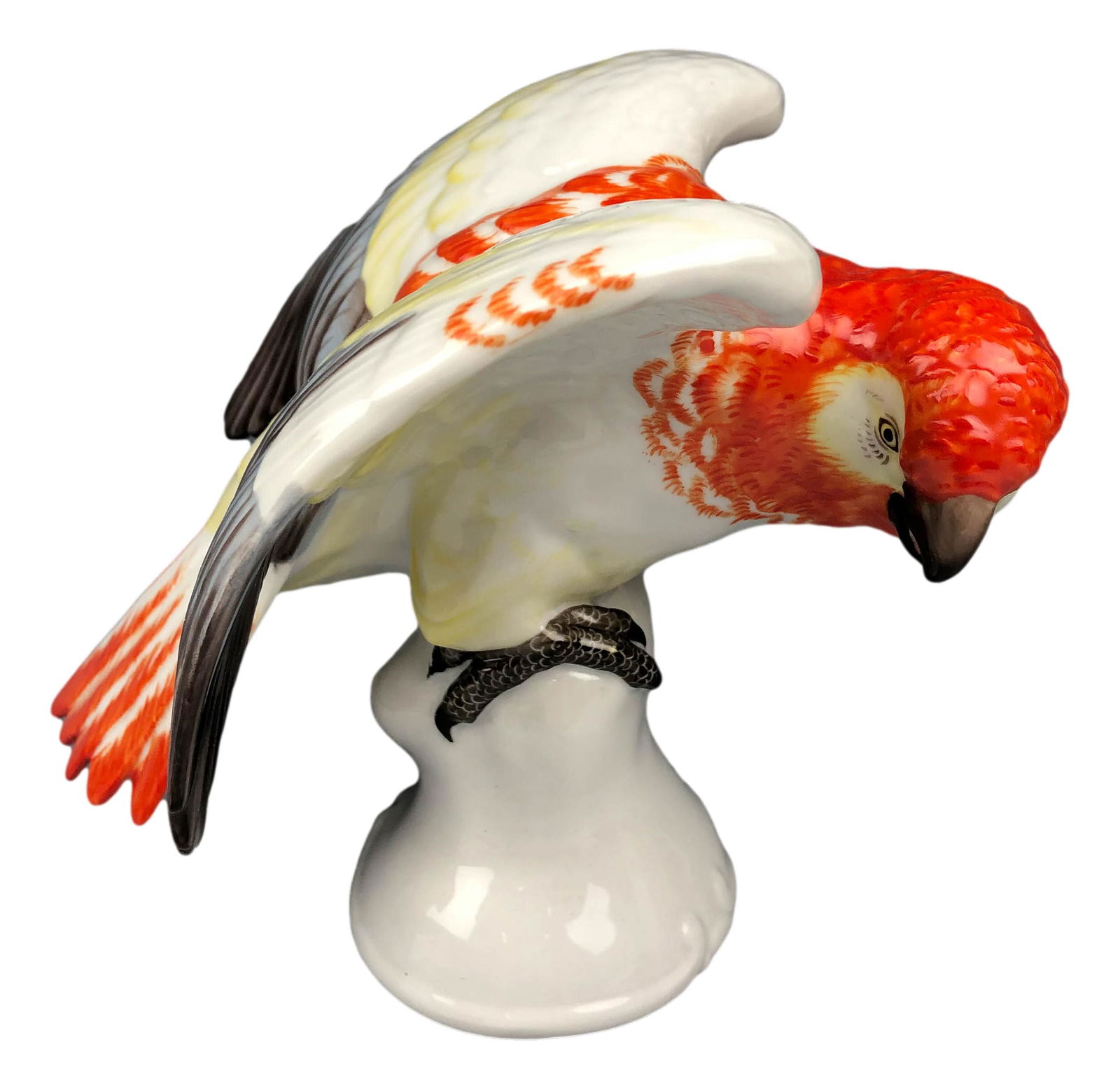 Rosenthal Porcelain Parrot Figurine signed Karner (1 of 4)