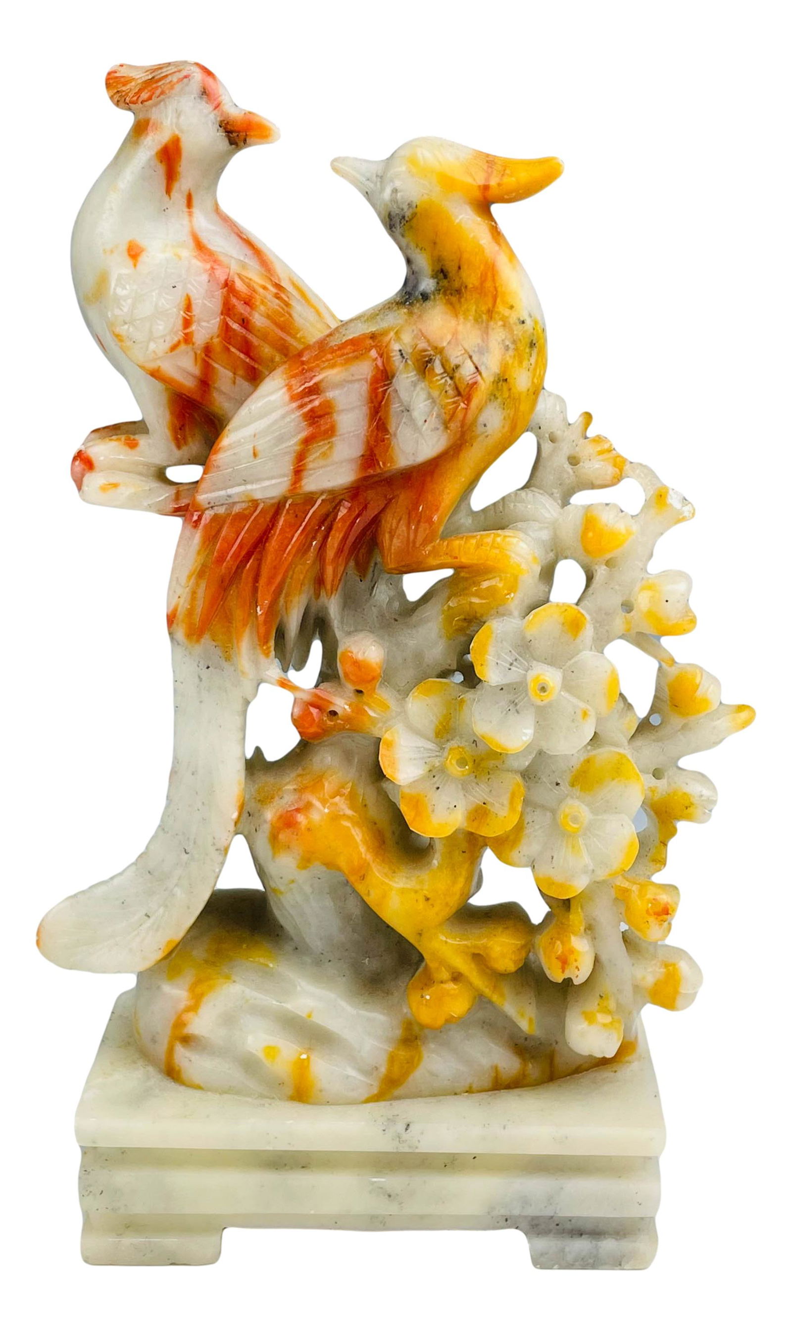 Chinese Export Phoenix Bird 8" Soapstone Sculpture (1 of 5)