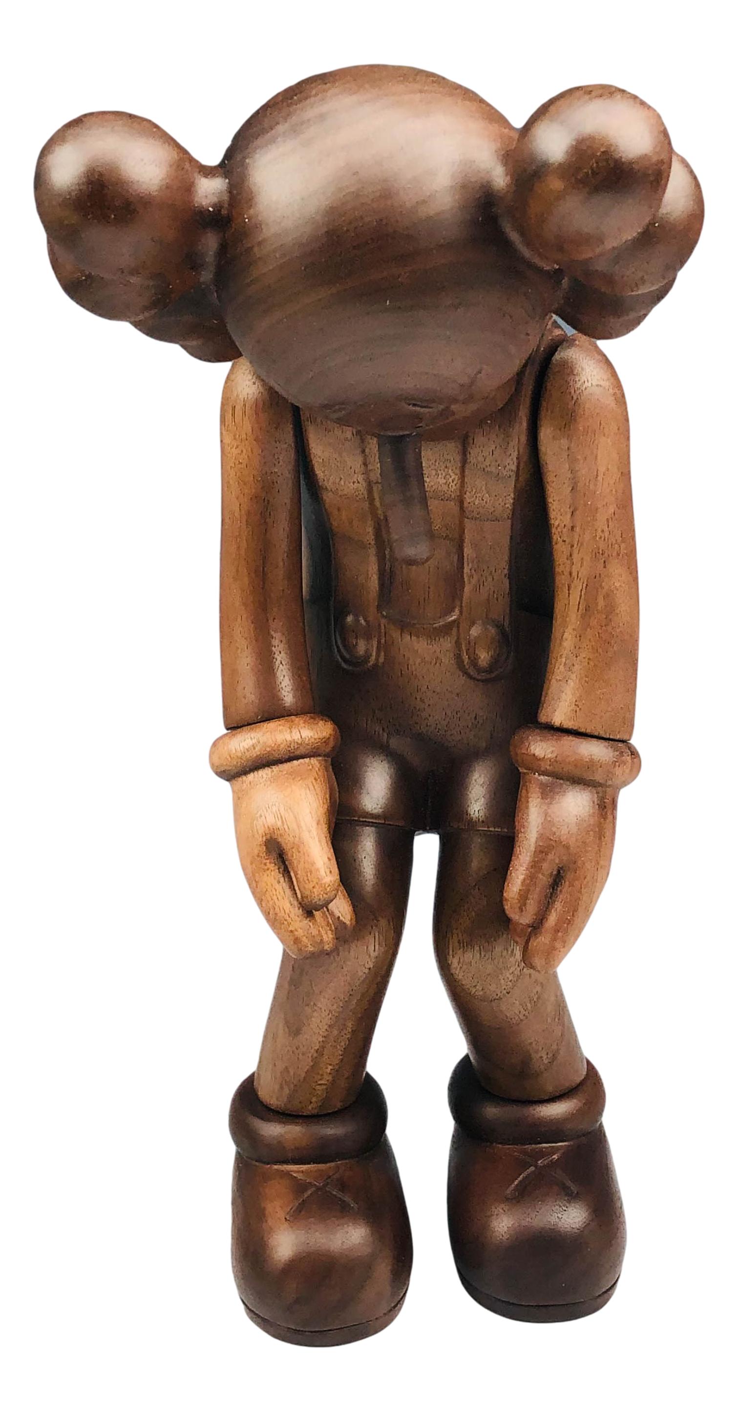 Modern Carved Wood Articulated Toy Action Figure (1 of 4)