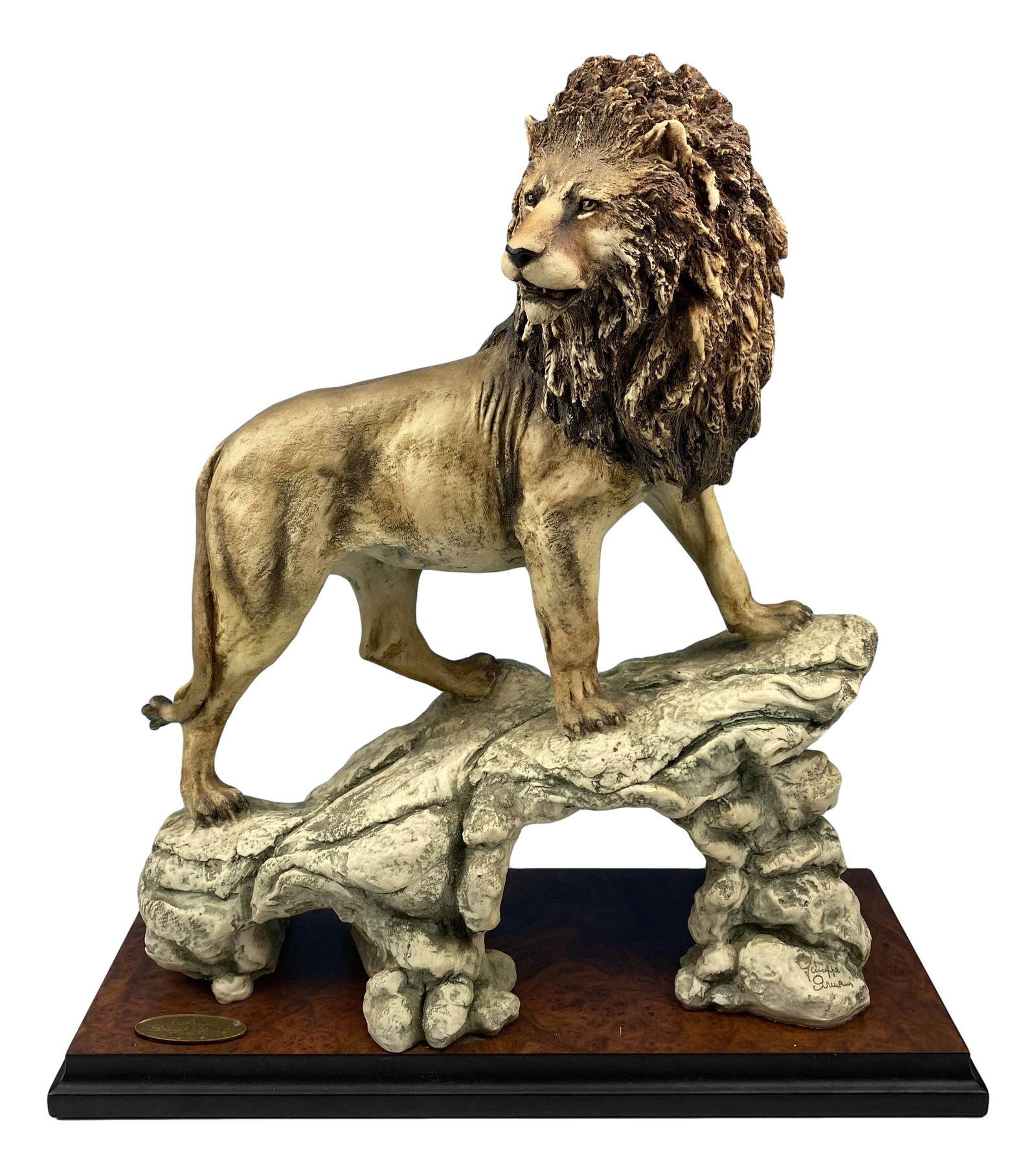 Armani Proud Watch 278S Ltd Edn Lion Rock Figurine (1 of 6)