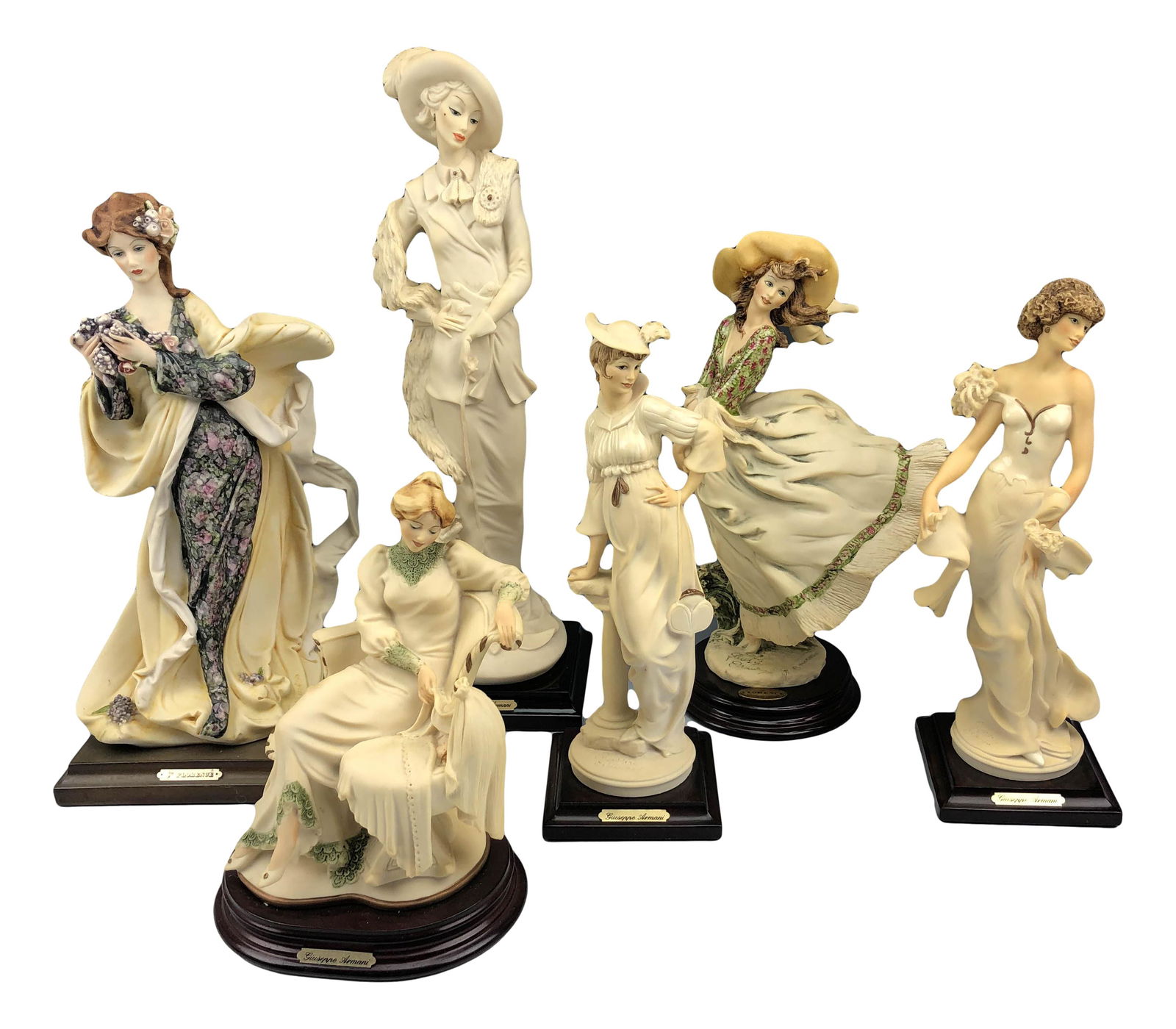 Estate Lot 6 Giuseppe Armani Italy Lady Figurines (1 of 13)