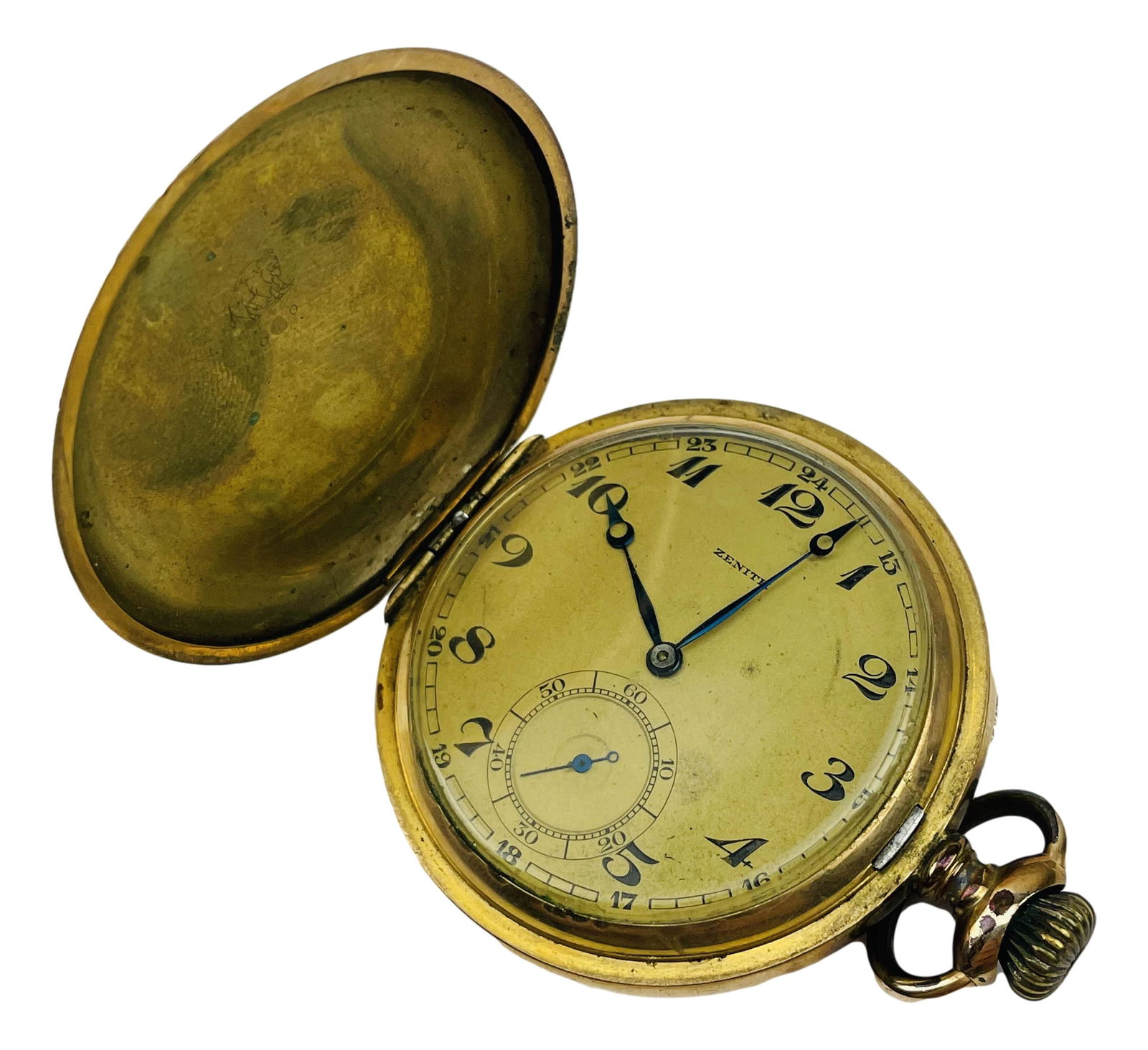 Zenith Gold Filled Full Hunter Case Pocket Watch (1 of 5)